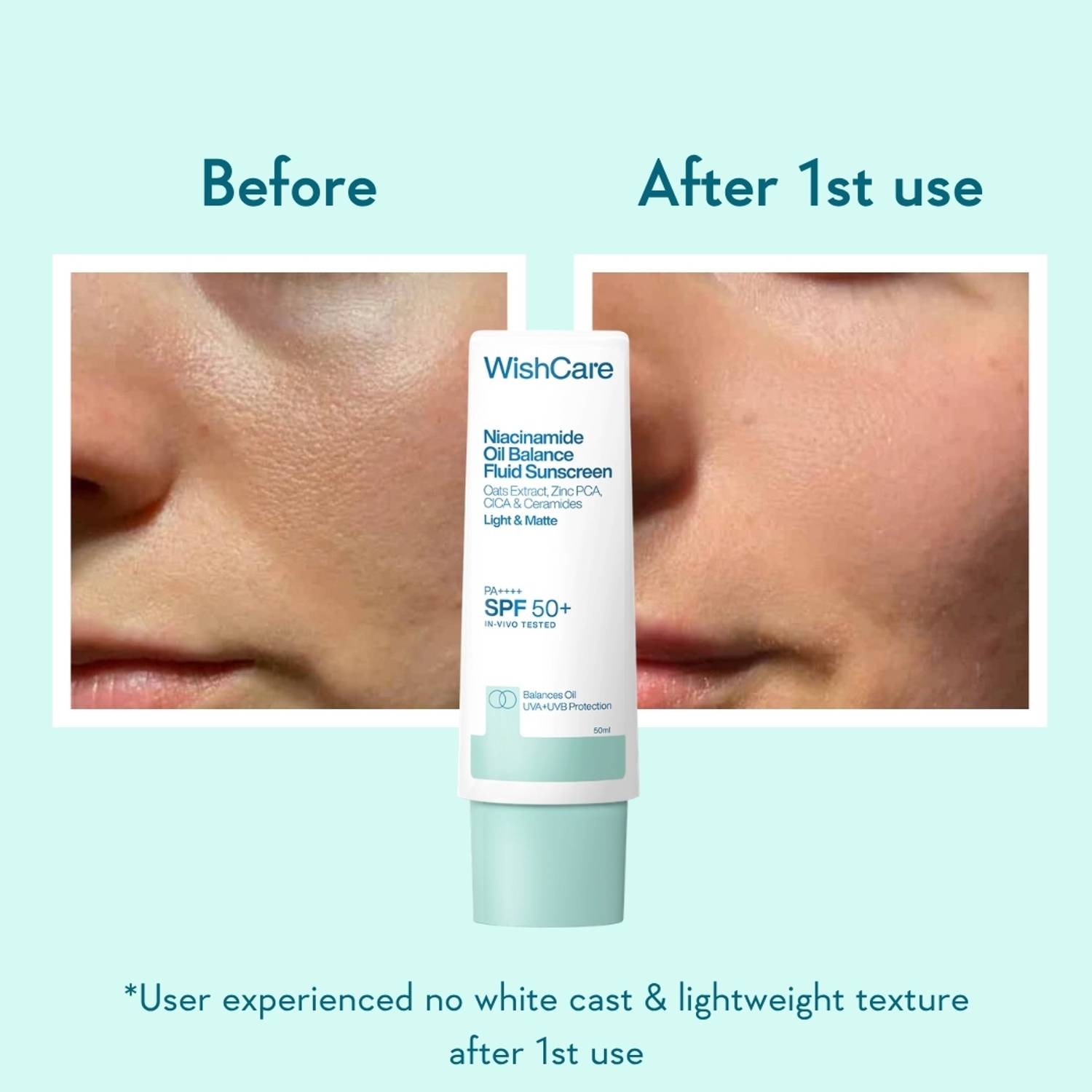 WishCare Sunscreen SPF 50+ PA++++ 50g - Image 4