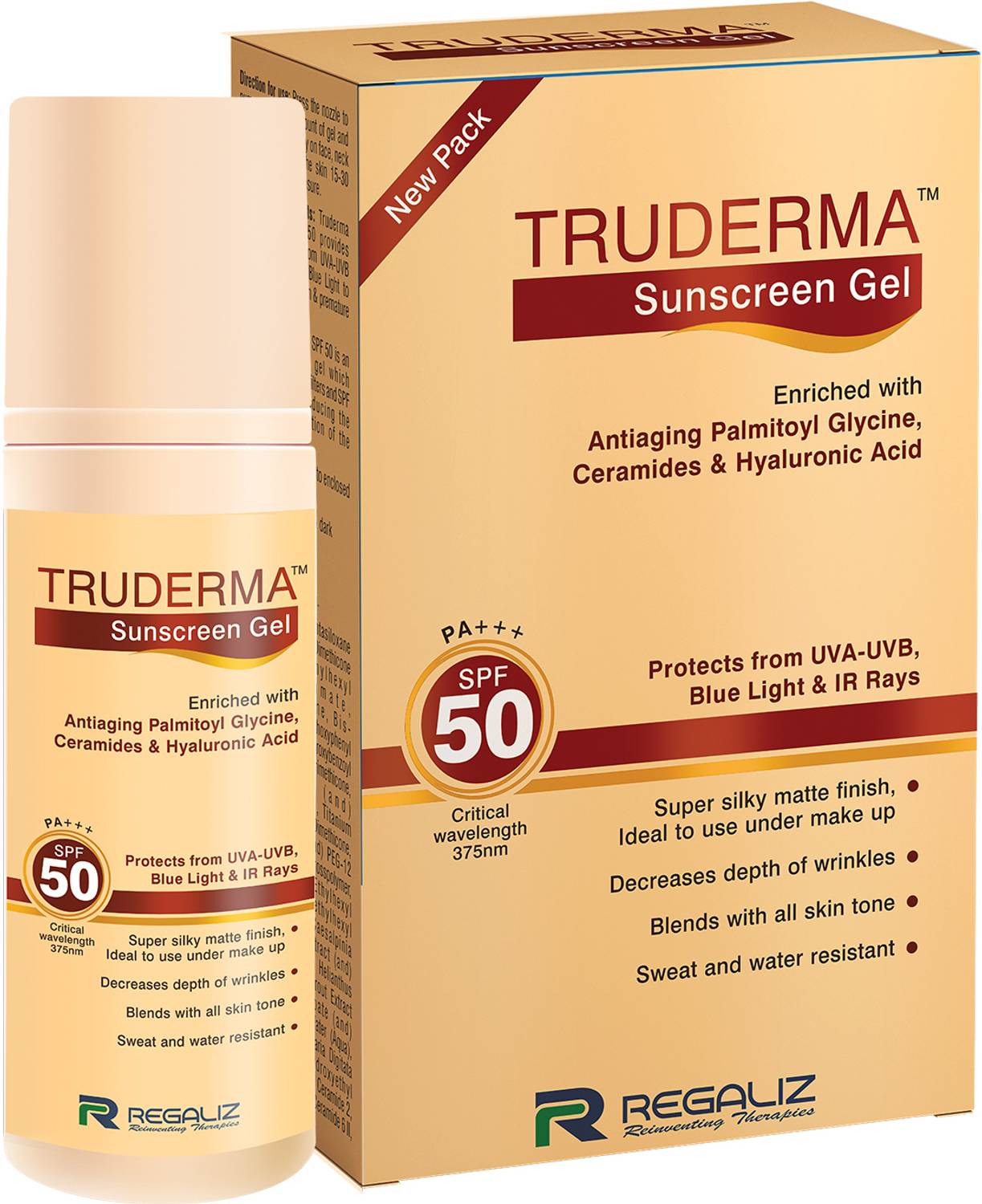 Truderma Sunscreen SPF 50 PA+++ Silicone Gel