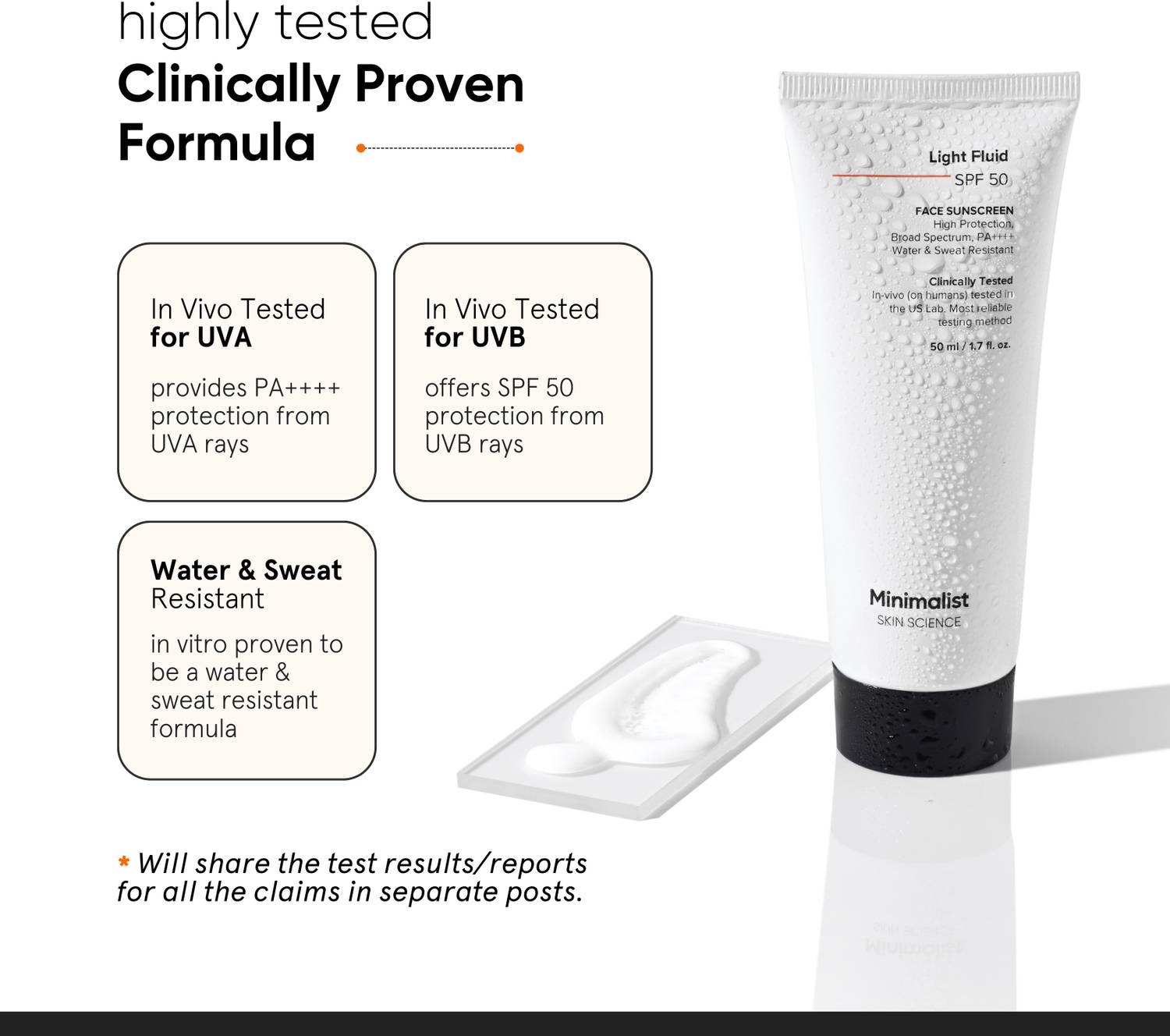 Minimalist Sunscreen SPF 50 PA++++ 50g - Image 3