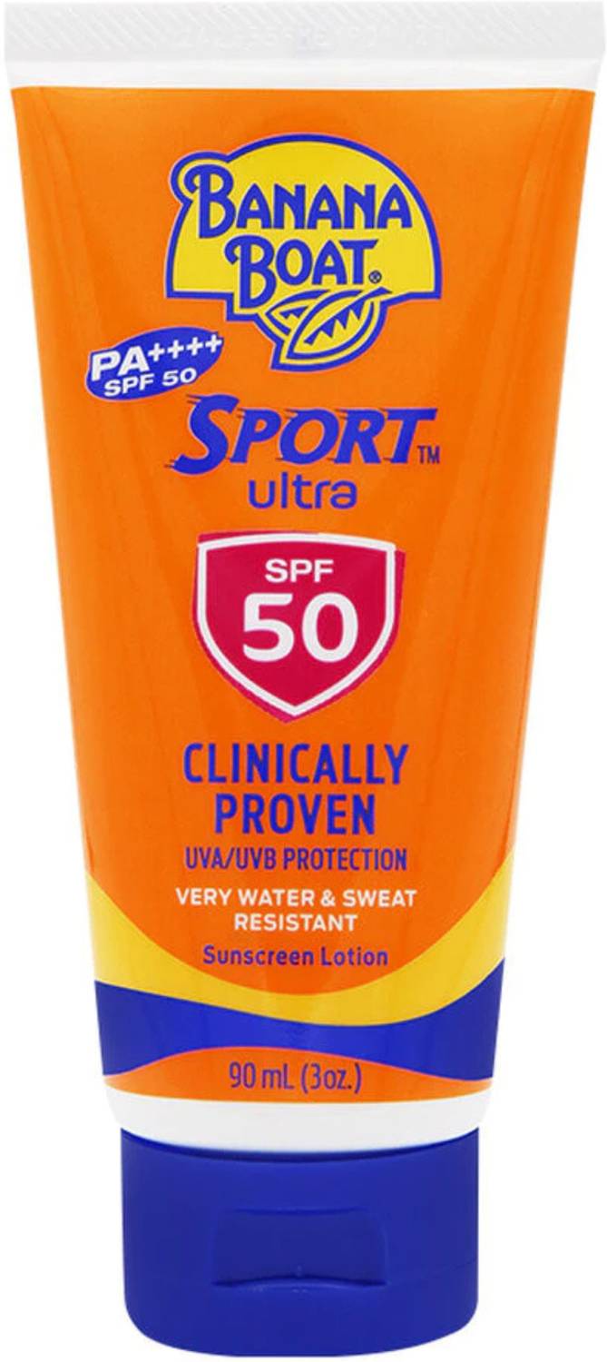 Banana Boat Sunscreen - SPF 50 PA++++ Sport Ultra Sunscreen Lotion SPF 50