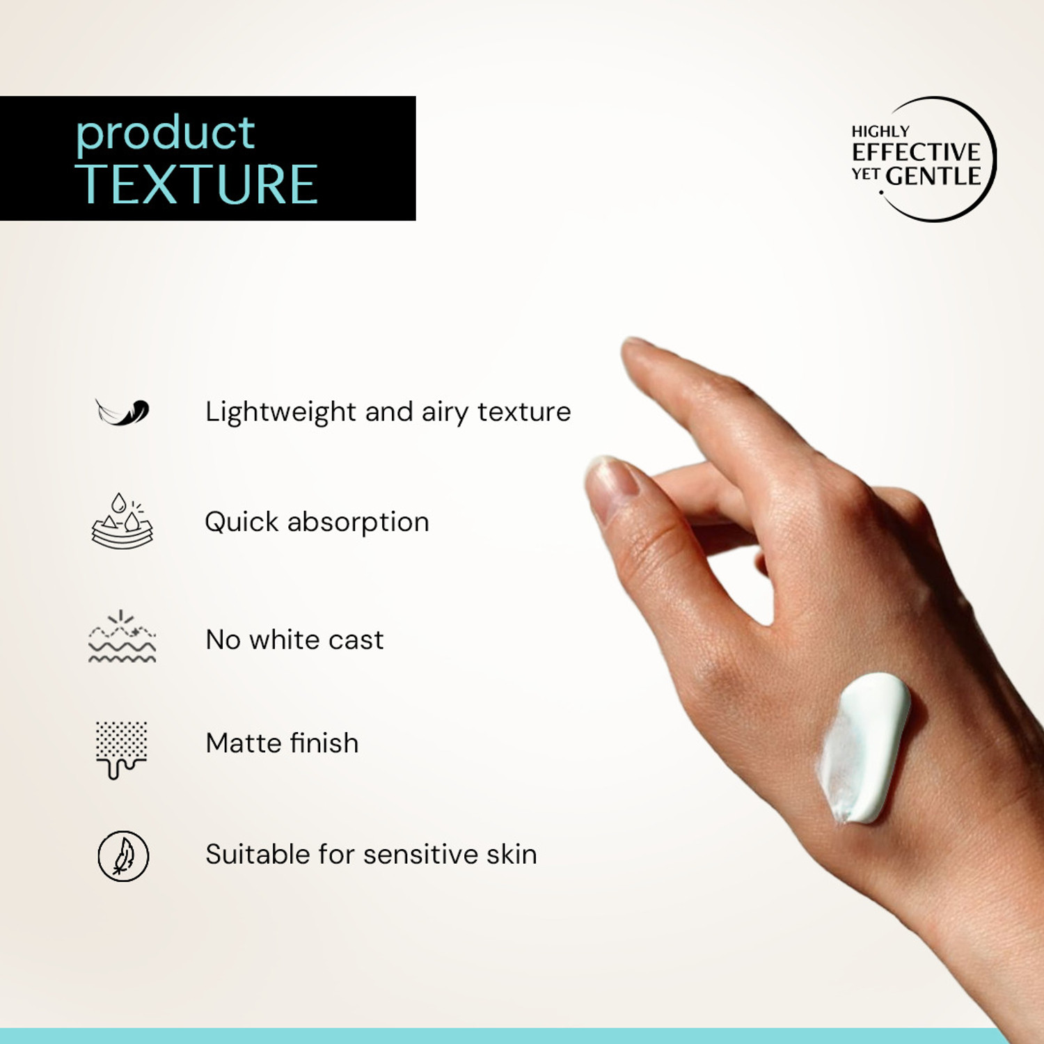 Image of Deconstruct Sunscreen - SPF 50 PA++++ Oats and Ceramide Gel Sunscreen Barrier Repair Oily Skin For Men & Women