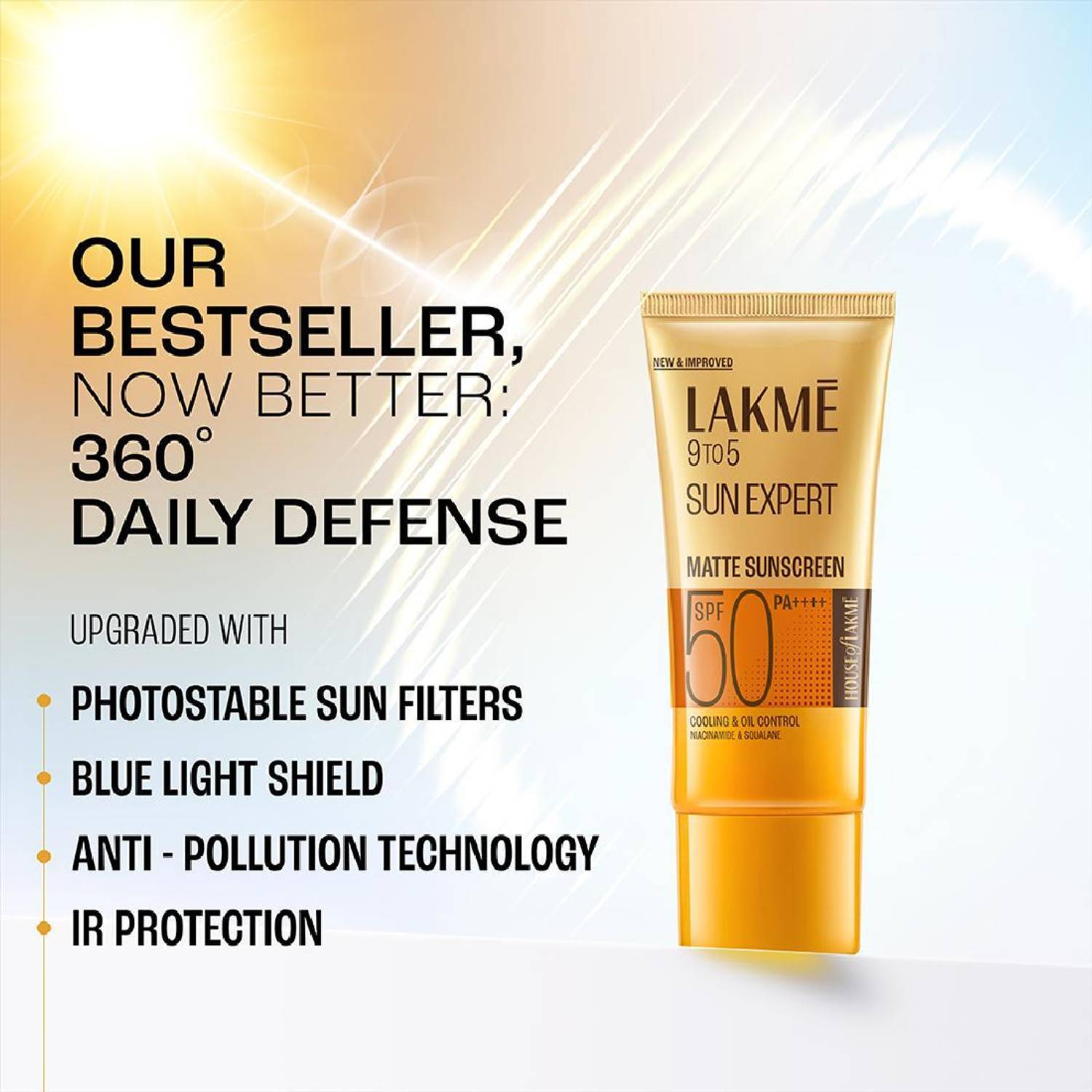 Lakmé Sunscreen SPF 50 PA+++ Super Matte - Image 4