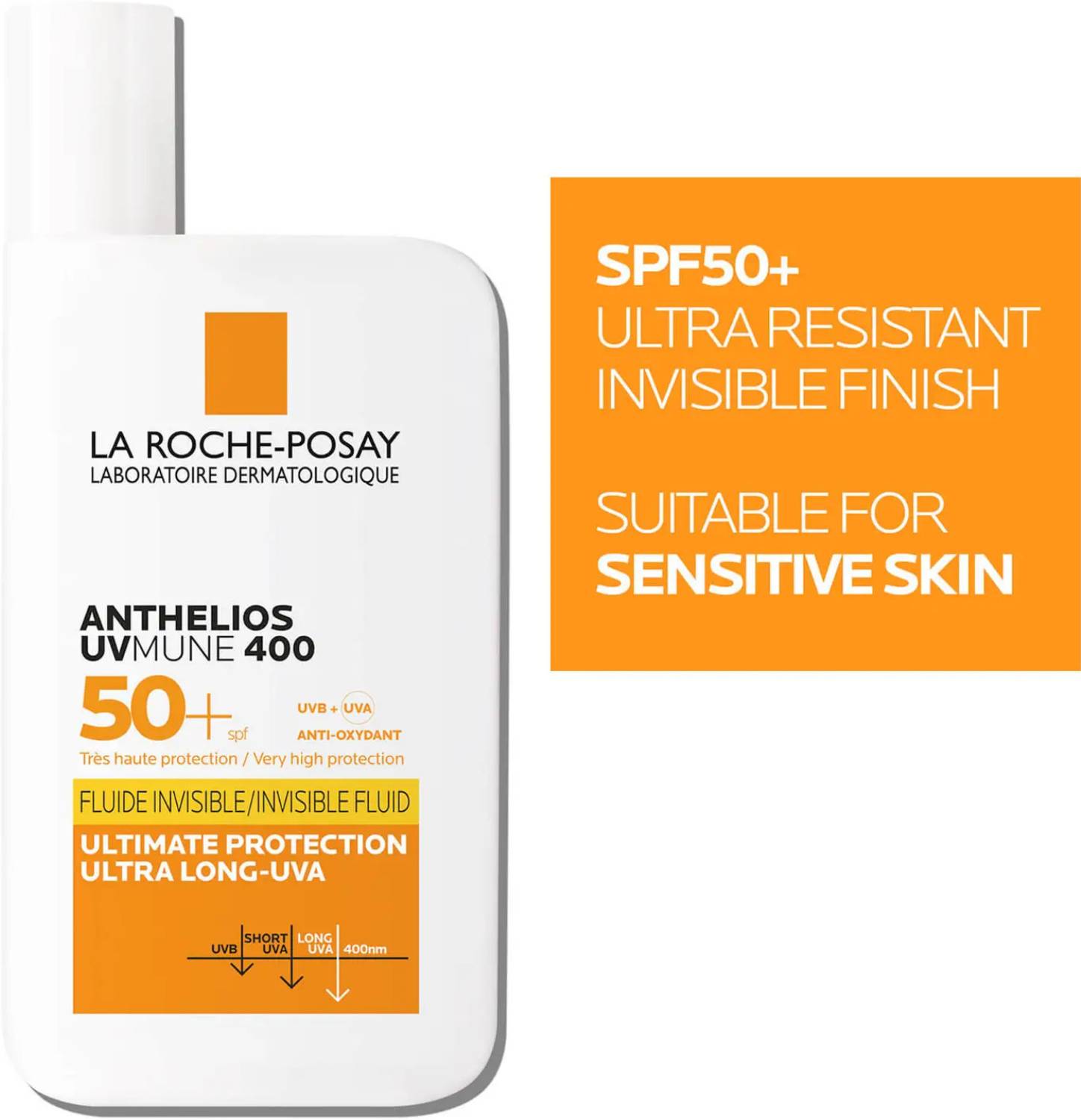 La Roche Posay Anthelios UVmune 400 Invisible Fluid SPF50 50ml - Image 1