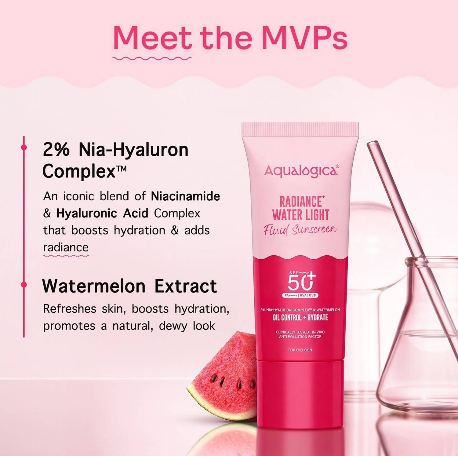 Aqualogica Sunscreen SPF 50 PA++++ 25g - Image 4