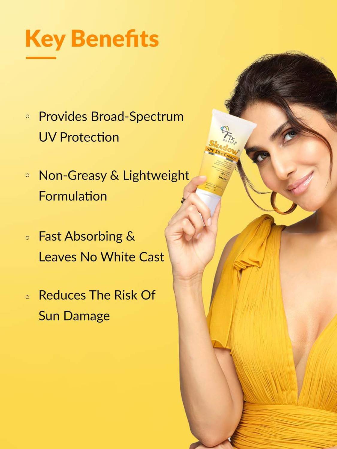 Fixderma SPF 50+ PA+++ Sunscreen Cream 50g - Image 3