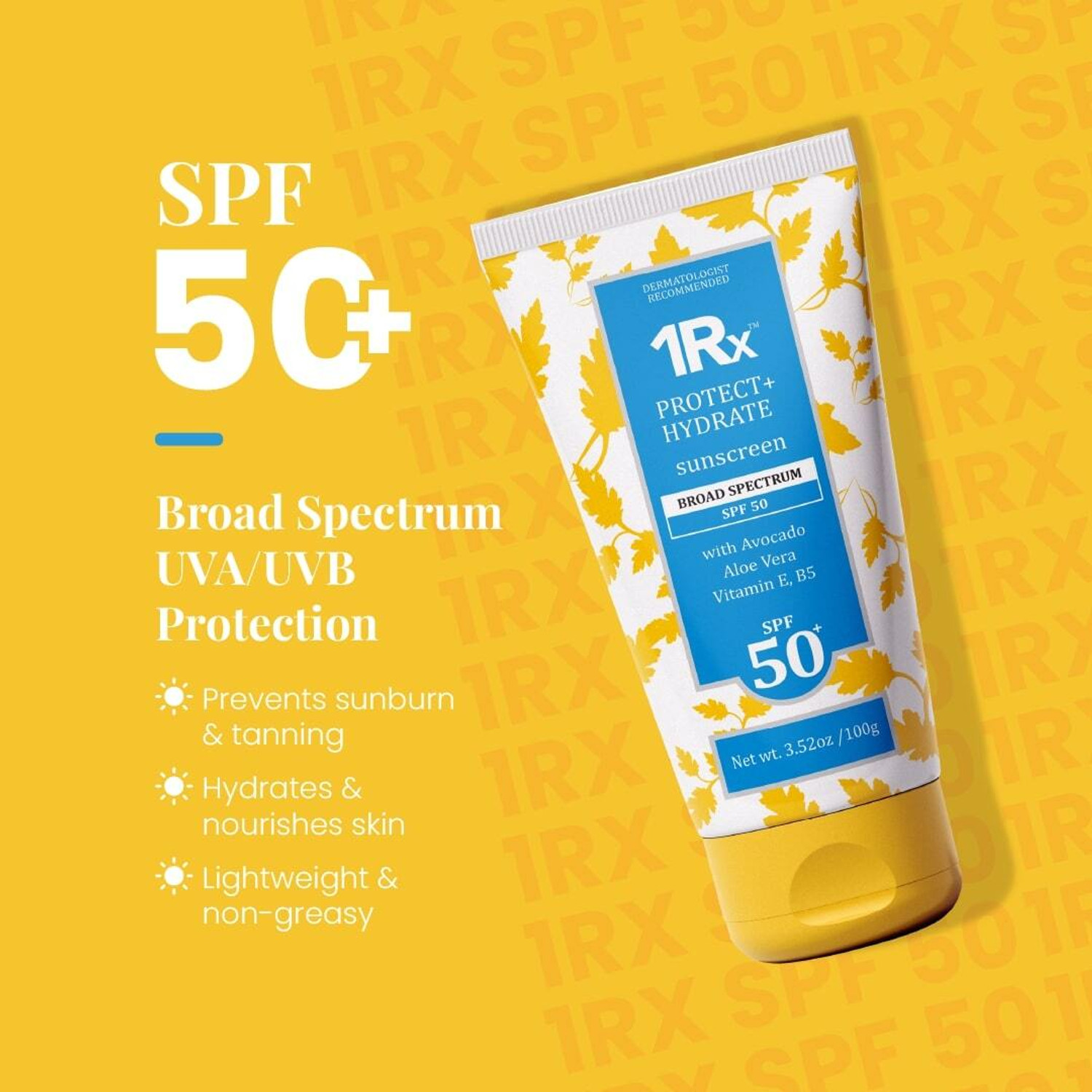 Image of ZEE LAB Sunscreen - SPF 50+ Broad-Spectrum UVA /UVB Protection, Prevents Sunburn, Tanning & Premature Ageing