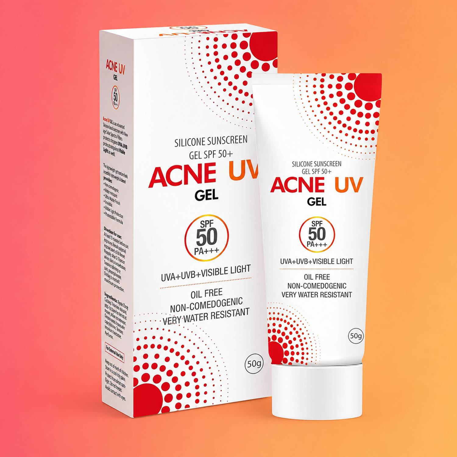 ACNE-UV Sunscreen SPF 50 PA++++ 50g - Image 1