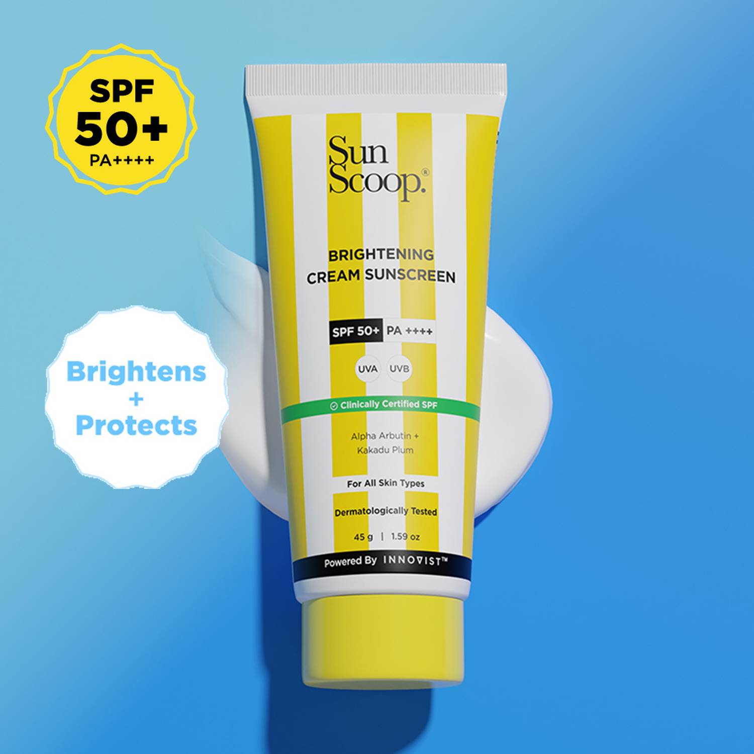 SunScoop Sunscreen SPF50 PA+++ 45g