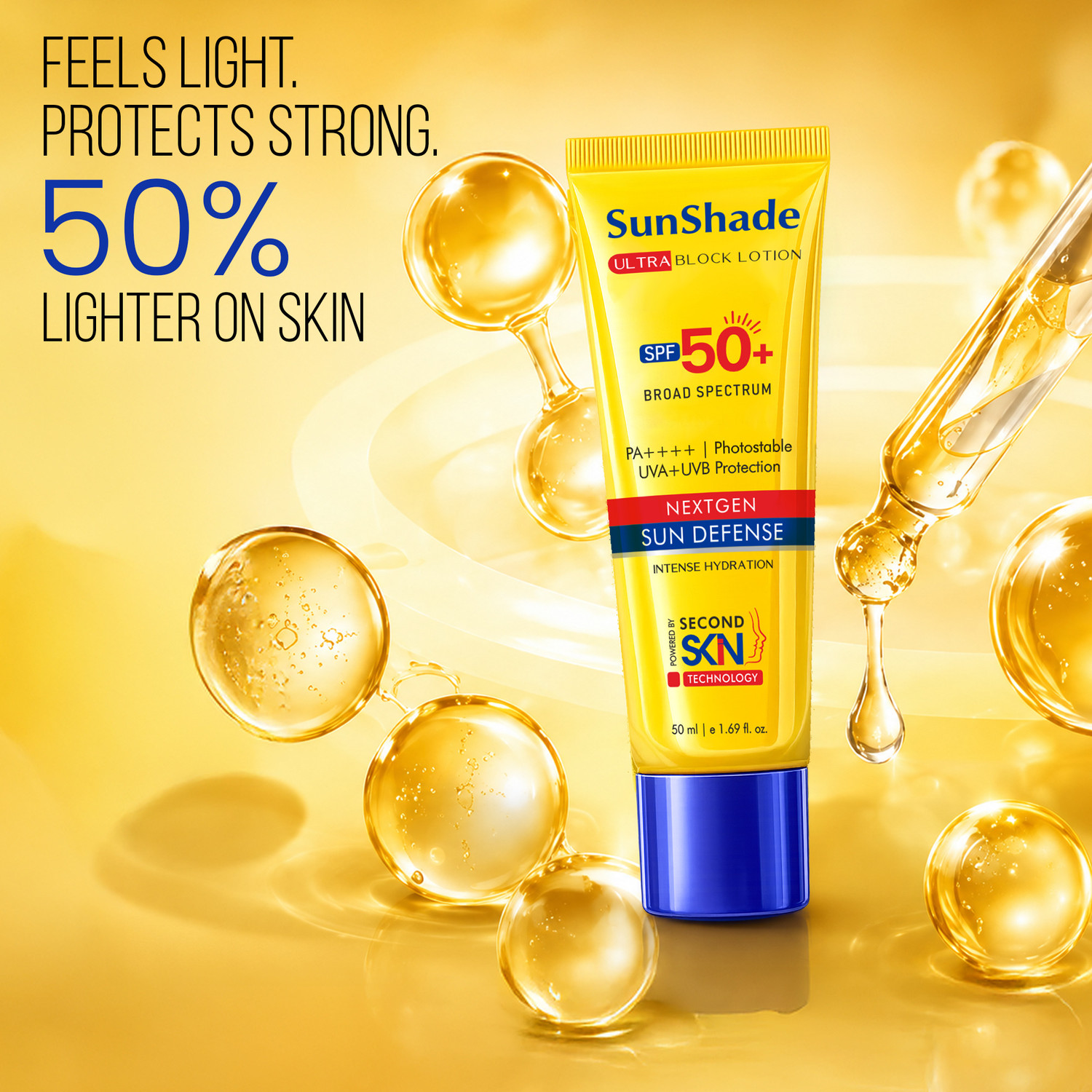 Image of Leeford Sunscreen - SPF 50 PA+++ Barrier Repair, UVA & UVB Protection