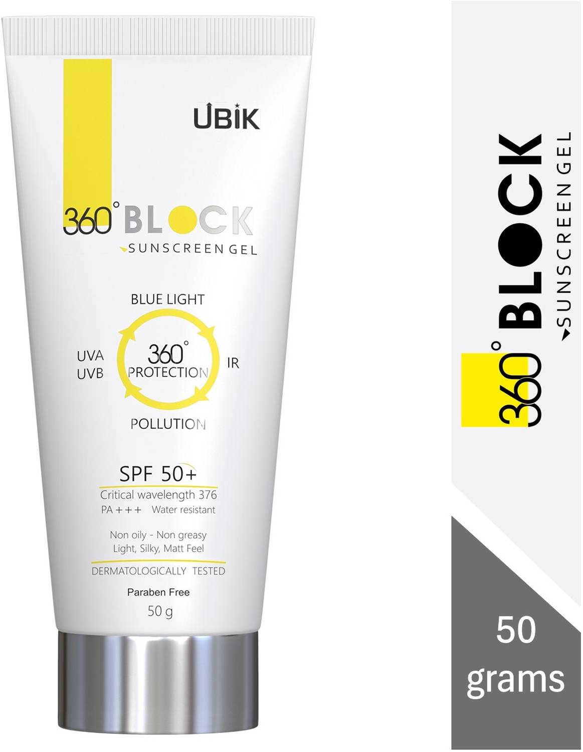 360 Block Sunscreen SPF 50 PA+++ Gel - Image 2