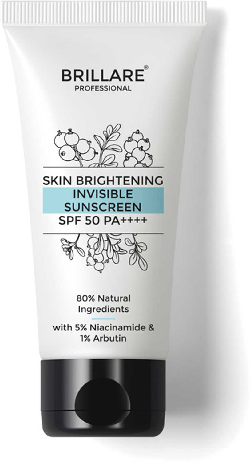 Image of BRILLARE Sunscreen - SPF 50 PA+++ Skin Brightening Sunscreen With Niacinamide, Safe from UVA & UVB