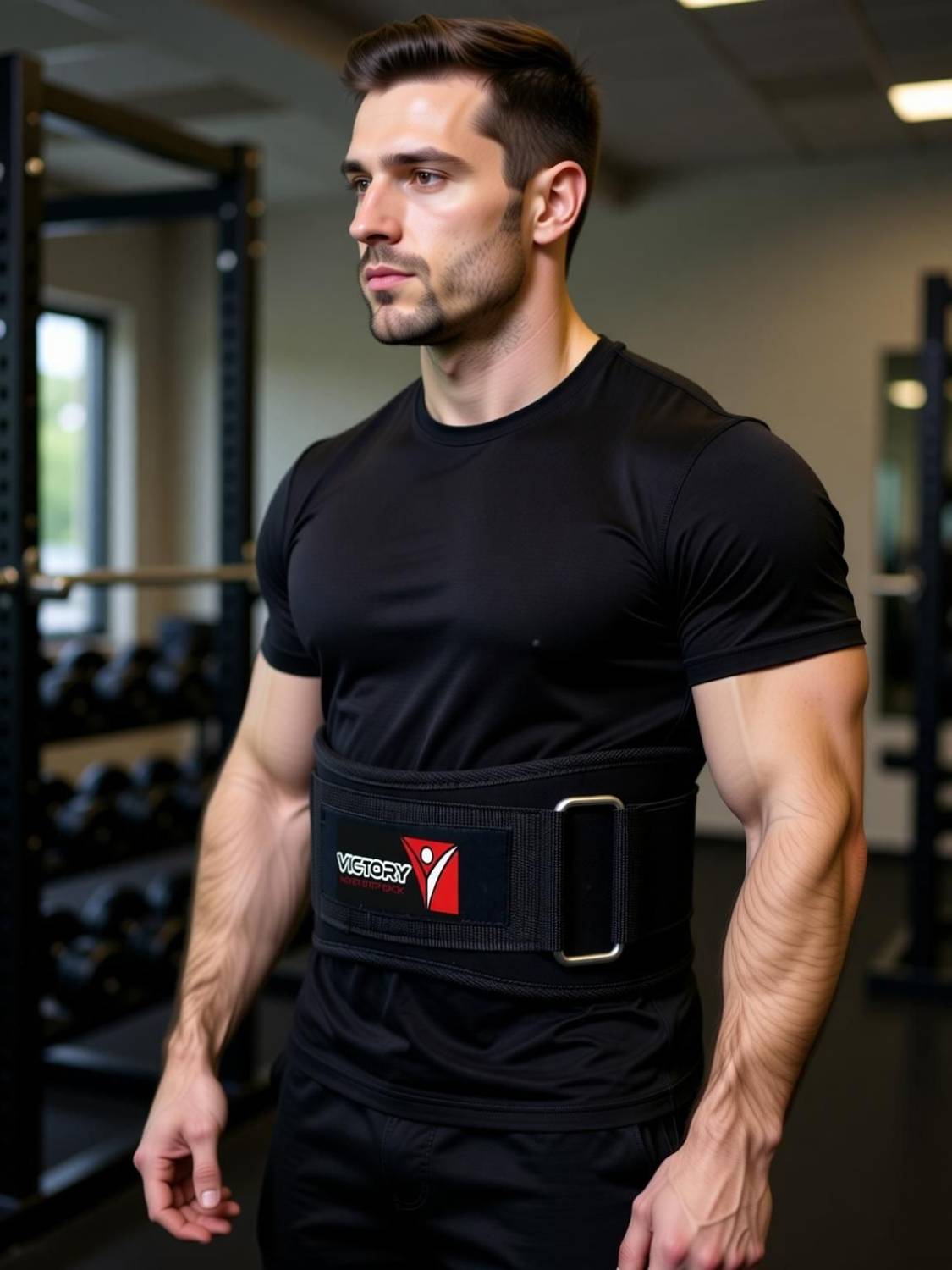 VICTORY Gym Belt Back Support for Weight Lifting - Image 2
