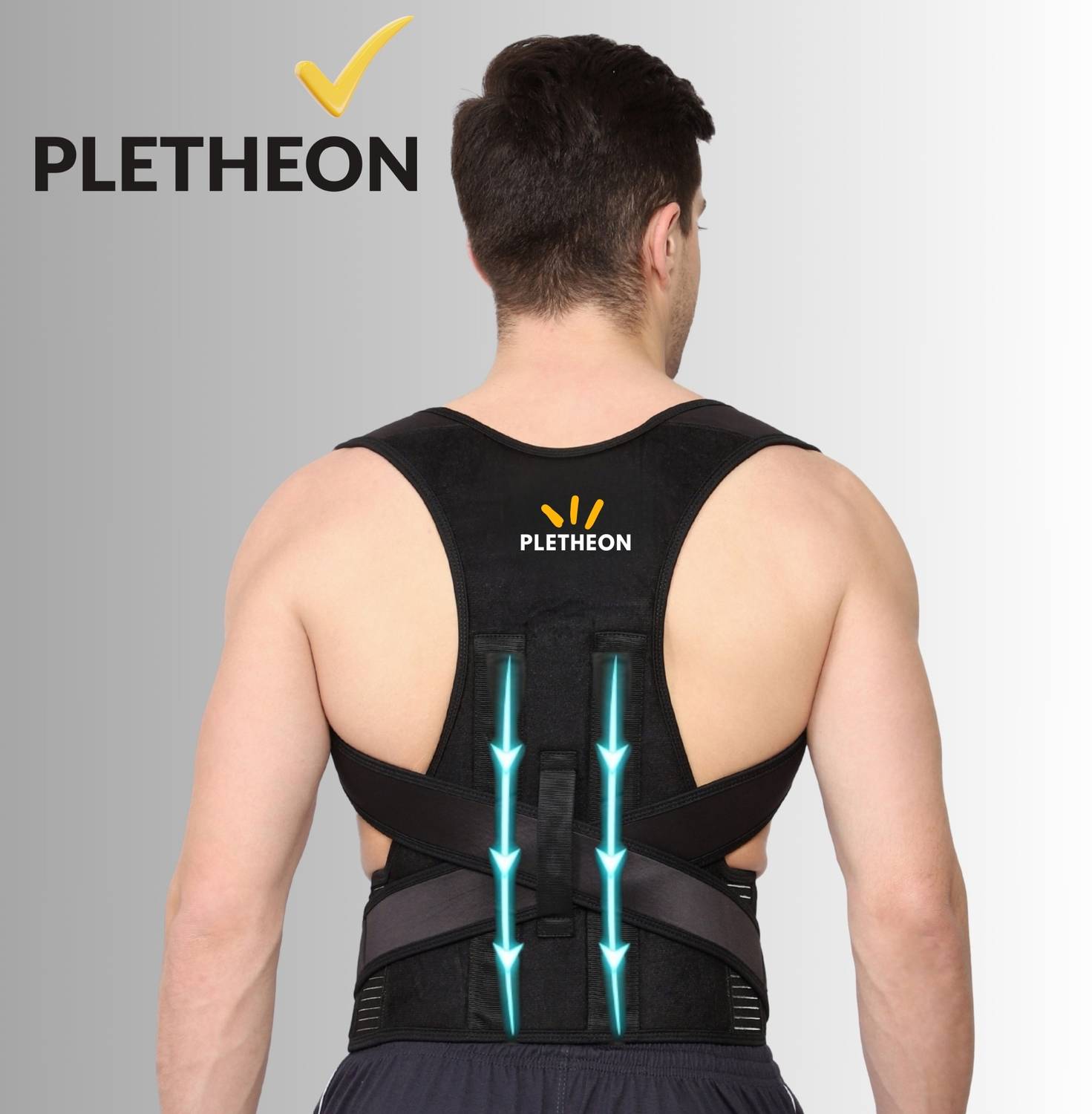 PLETHEON Posture Corrector Belt for Men and Women - Image 2