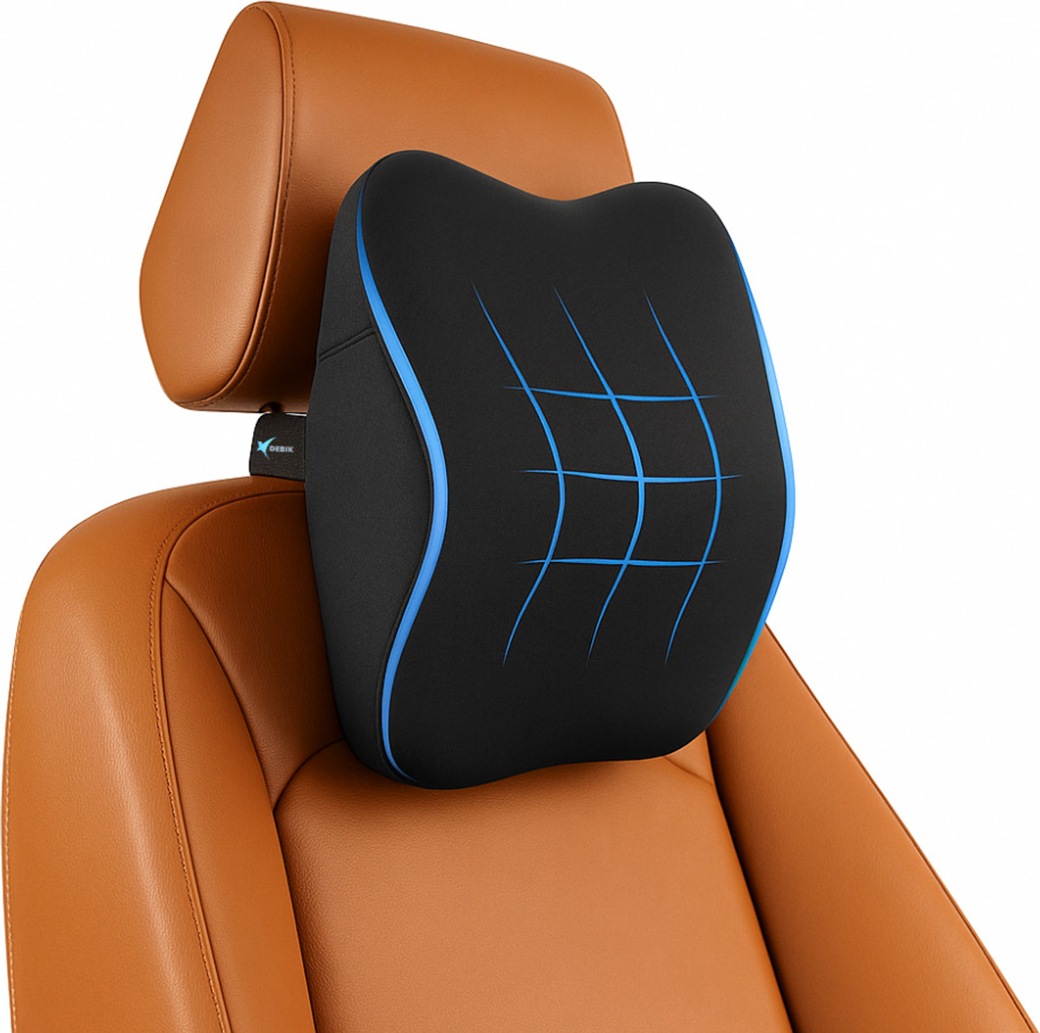 Image of DEBIK Car Neck Rest Pillow, Ultrasoft Car Pillow for Comfortable Car Rides Neck Support