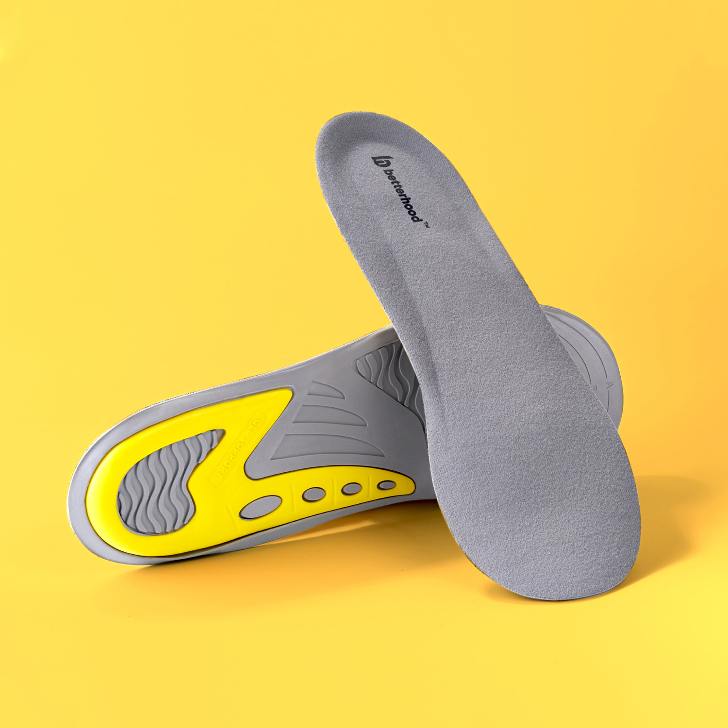 Image of betterhood PosturePro Dual Gel Shoe Inserts for Men, Women | Everyday Comfort Ergonomic Insole