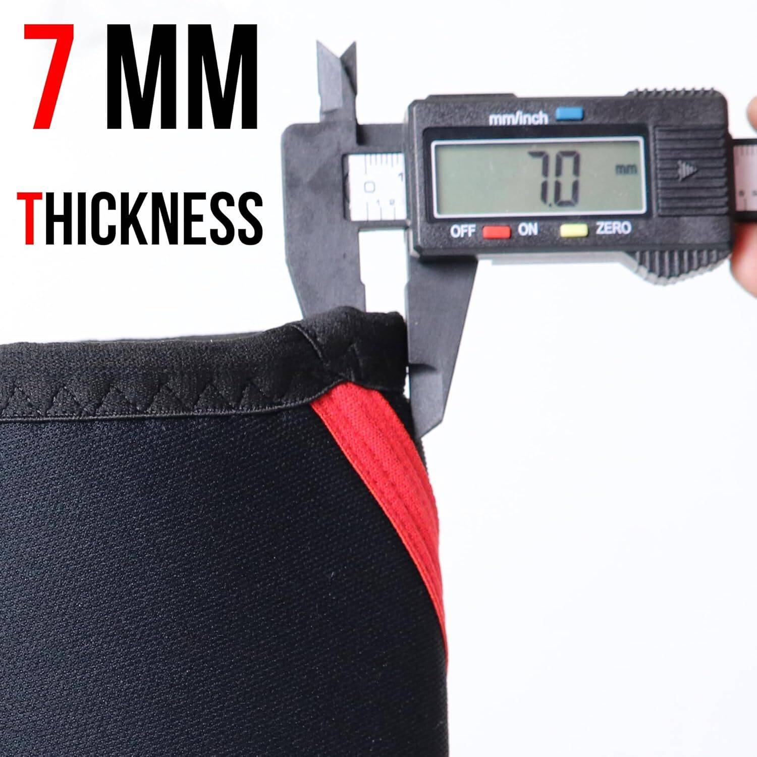 KOBO 7 mm Knee Cap Compression Sleeve - Image 2