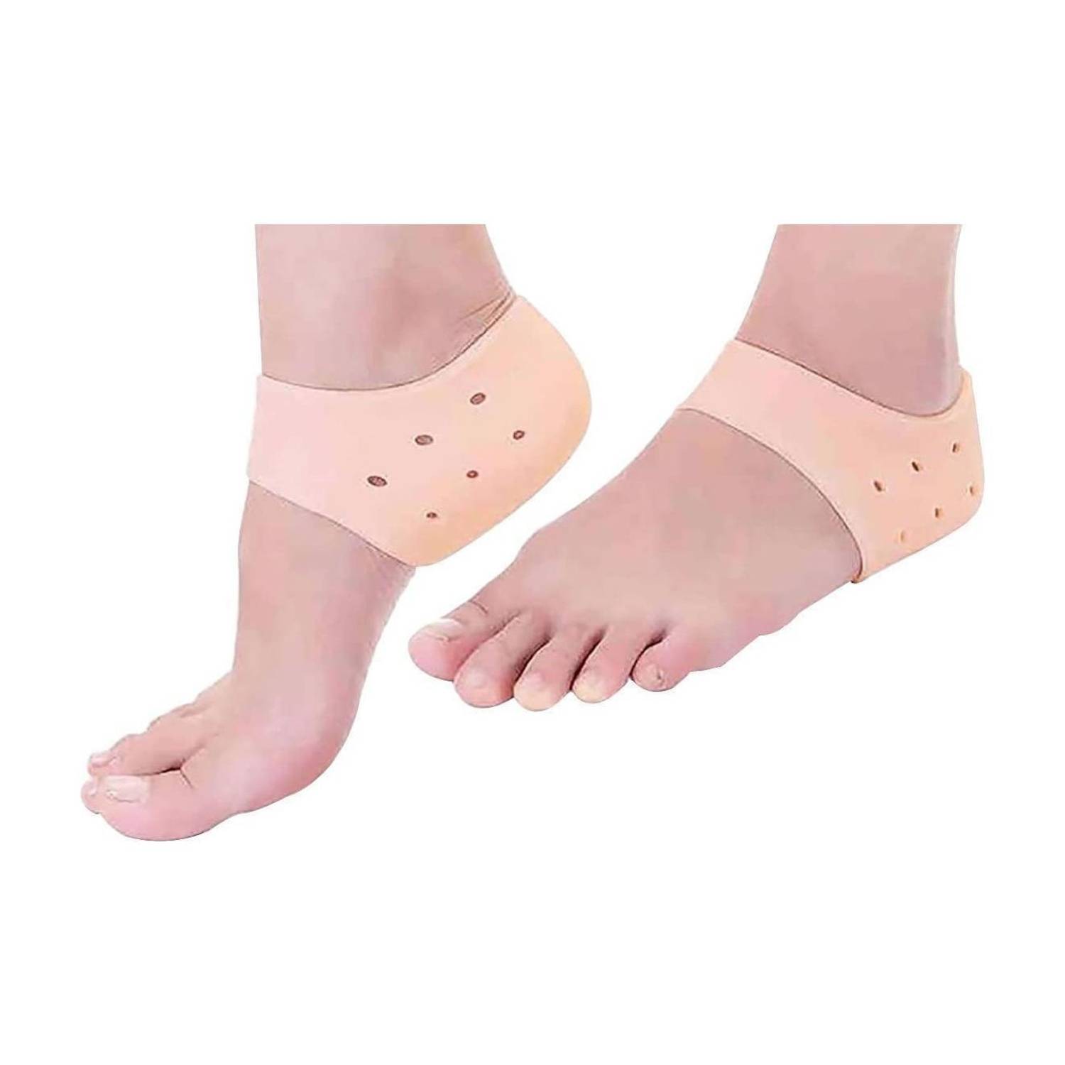 Adnate Heel Socks Silicone heel protector pain relief Gel Heel anti-Crack Heel Support Heel Support