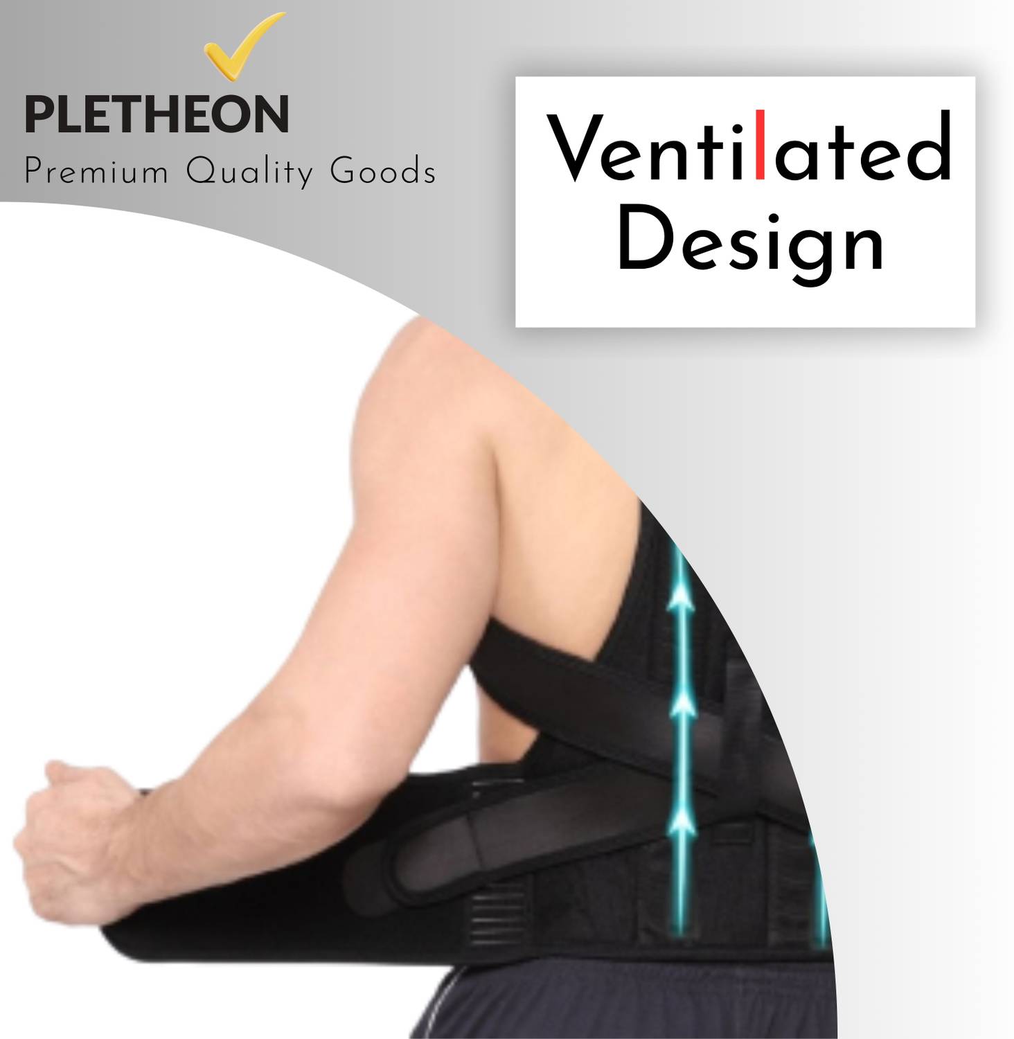 PLETHEON Posture Corrector Belt for Men and Women - Image 5