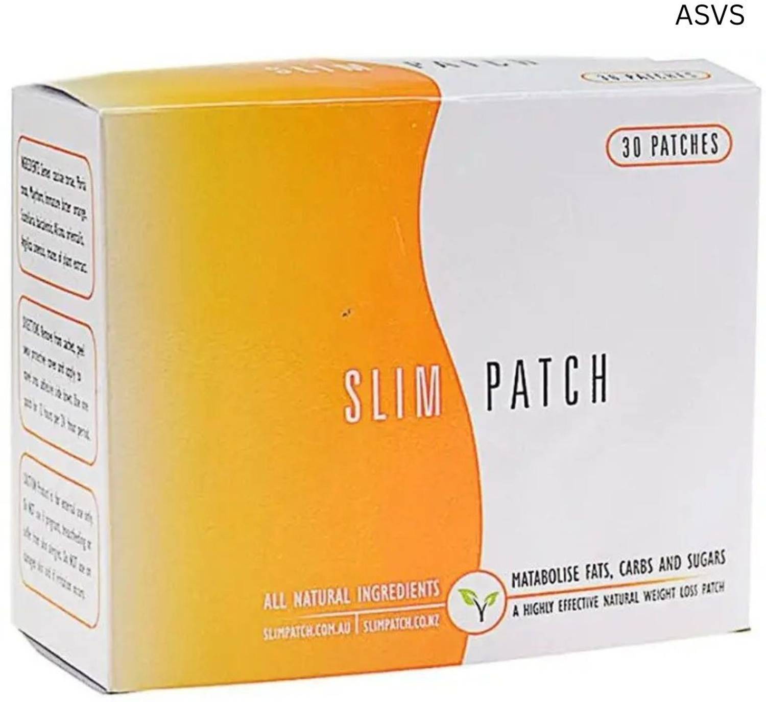 ASVS 10 Pc Slim Patch For Metabolism Fats | weight loss Pack Of 10 Supporter Supporter