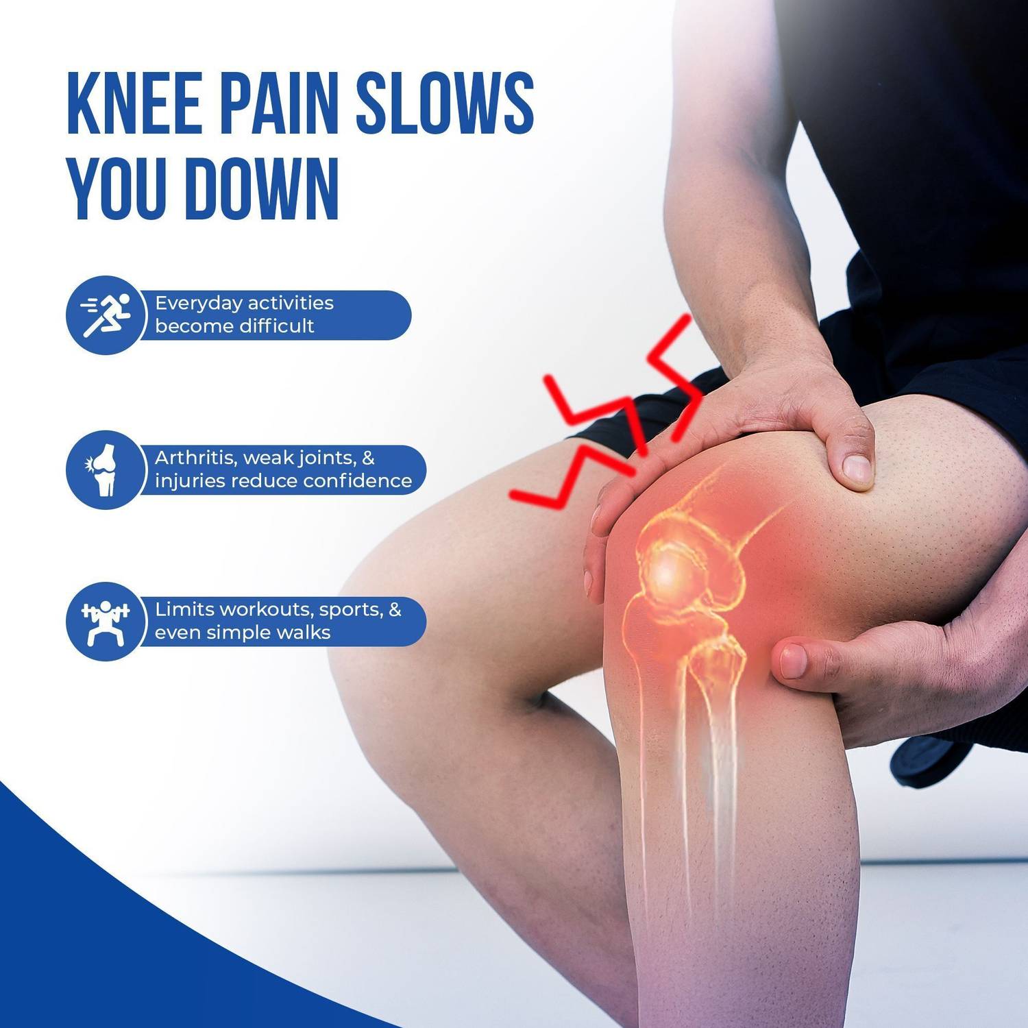 Leeford Premium Knee Cap 4-Way Stretch - Image 4