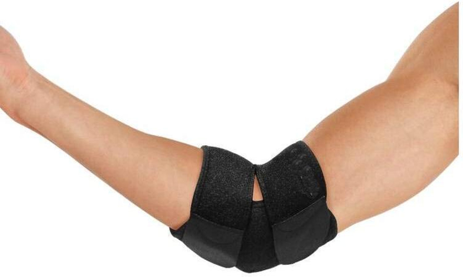 Image of DreamPalace India Elbow, Reversible Neoprene Support Brace for Joint, Arthritis Pain Relief Elbow Support