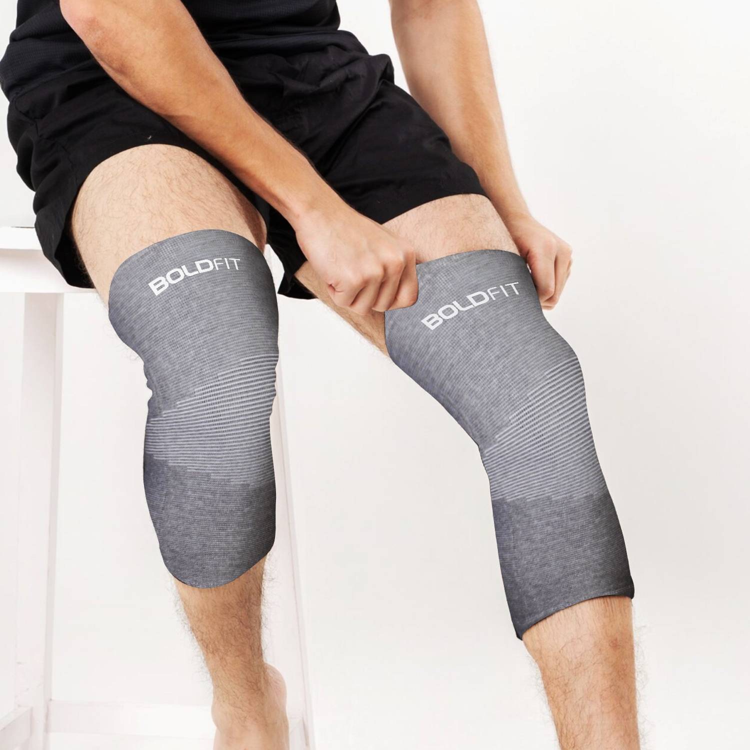 BOLDFIT Knee Cap for Knee Pain for Women Men Knee Support Gym Knee Cap for Sports Pain Knee Support