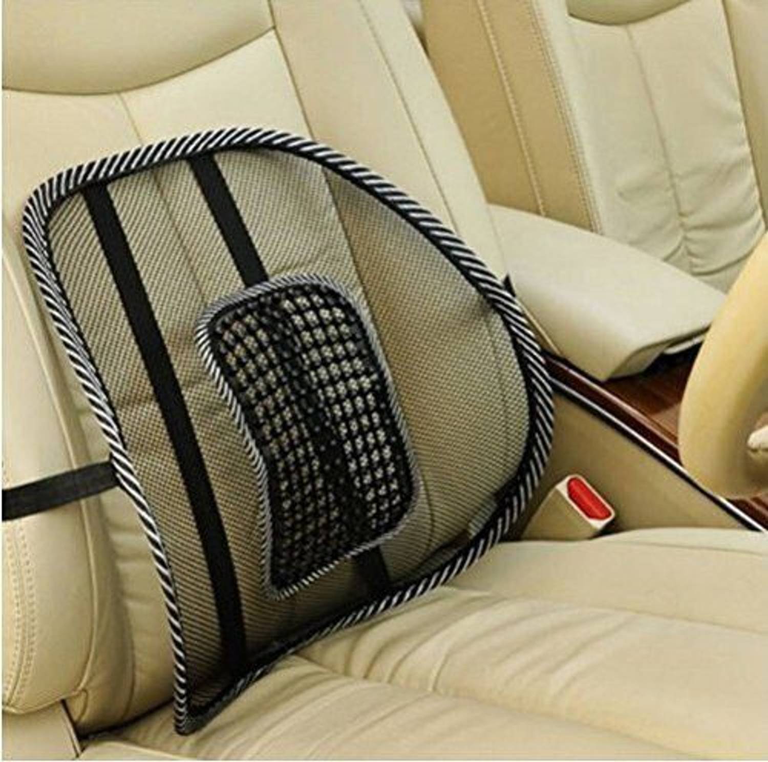 Cameron High-Density Foam Lumbar Back Support Cushion for Office Chair and Car Seat Back / Lumbar Support