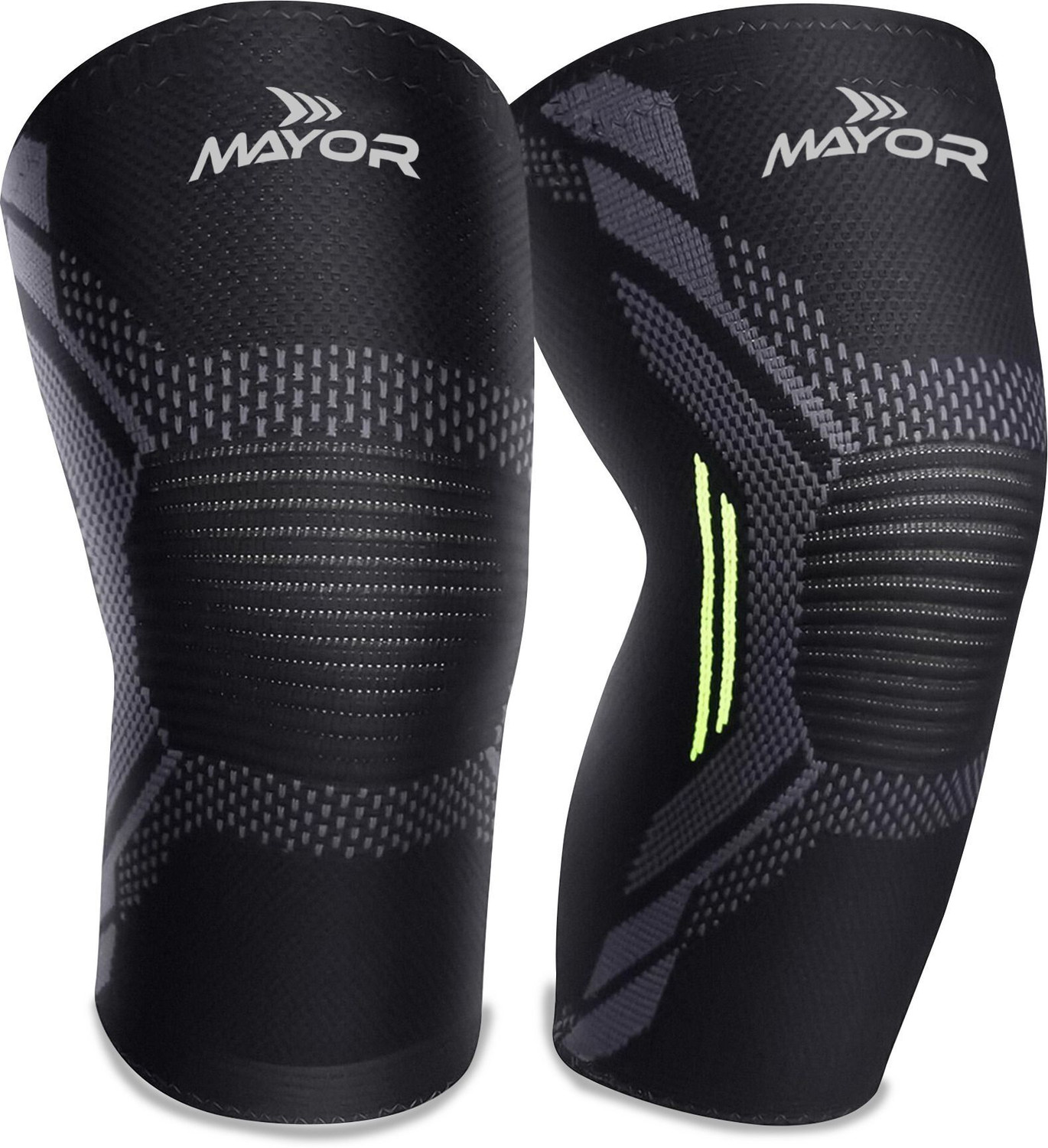 Image of MAYOR Knee Support for Men & Women | Pain Relief & Comfort for Gym, Running & Yoga Knee Support