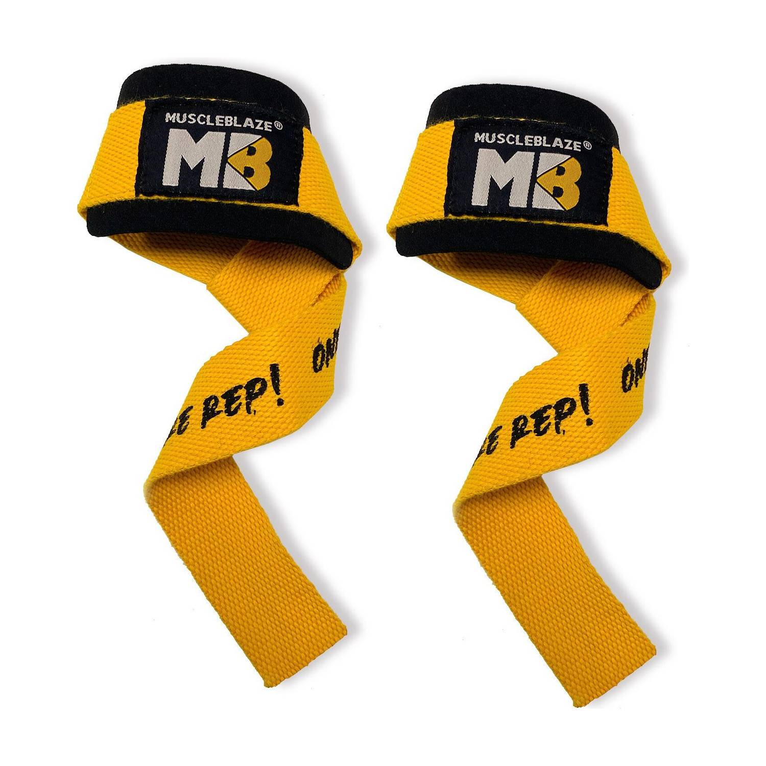 MUSCLEBLAZE Weight Lifting Strap, One Pair - Image 1