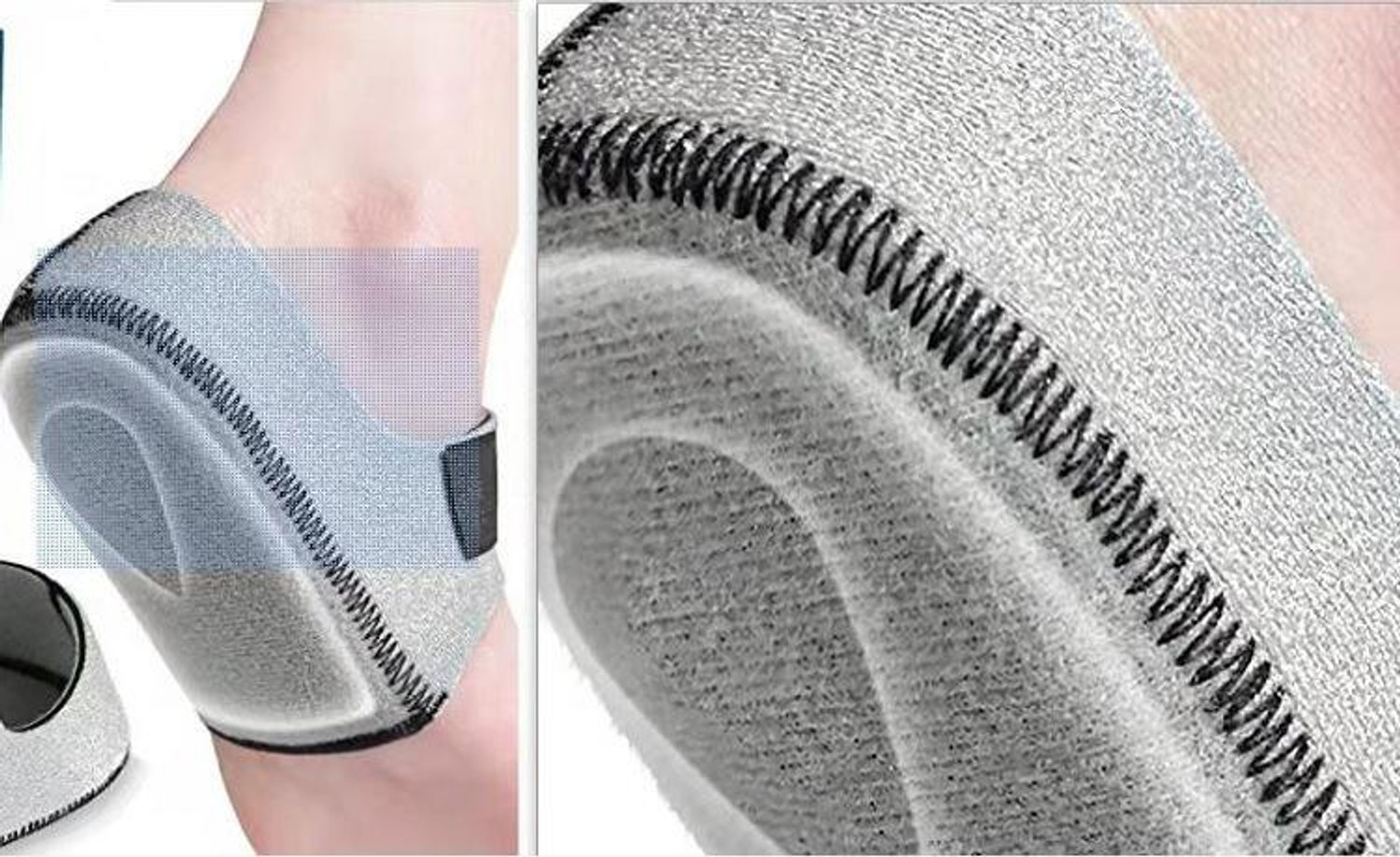 Image of EVERSYS Gel Heel Protector Cushion Pads for Heel Spur, Ankle Stress Relie Heel Support