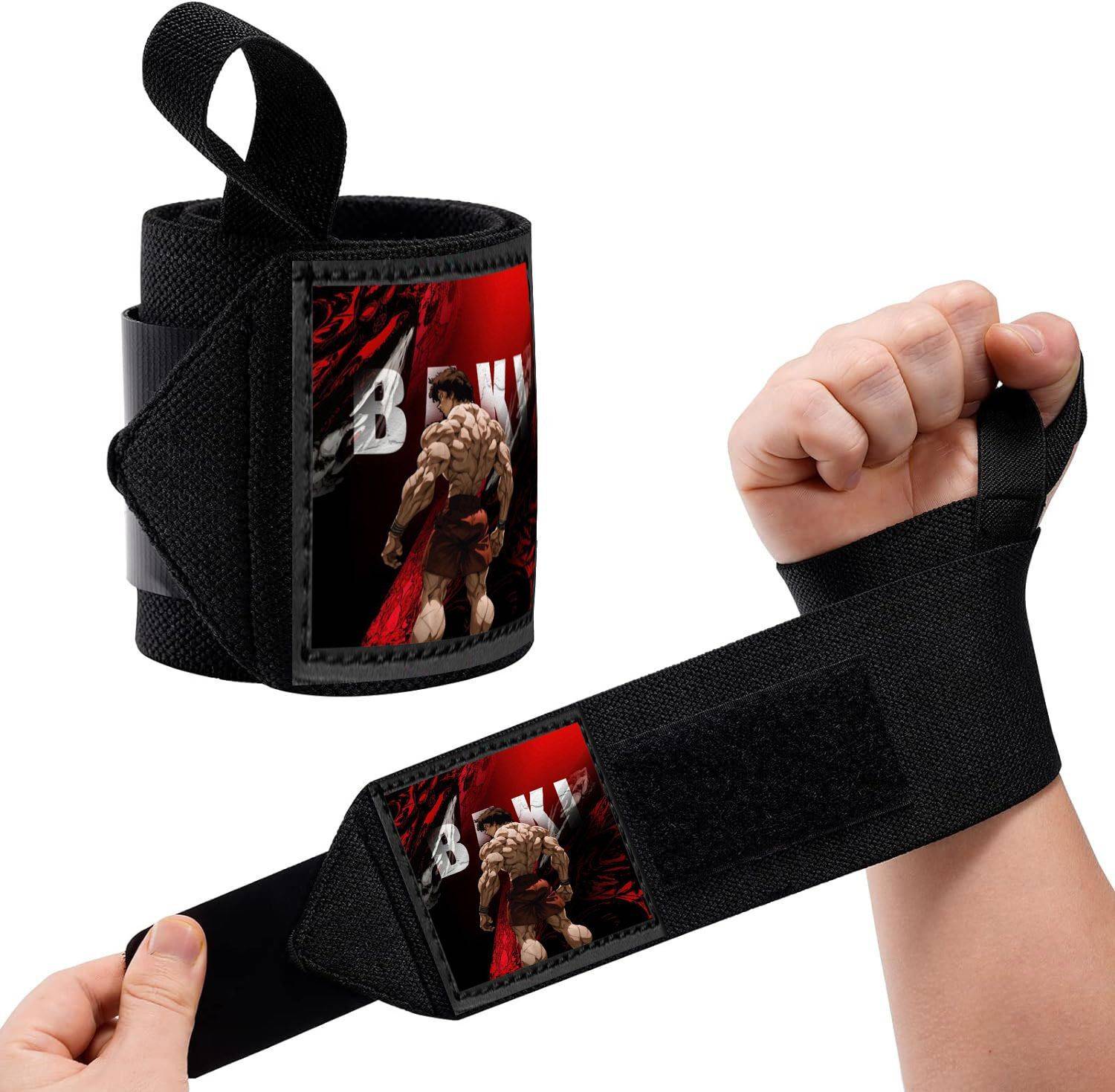 Wrist Band for gym, Hand Grip Weight Lifting Straps, Wrist Support For joint रिस्ट सपोर्ट - Image 1