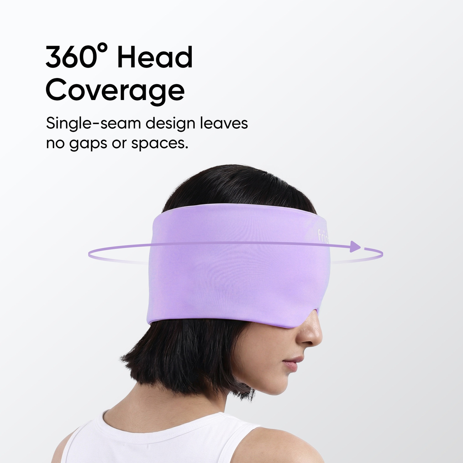 Image of Frido Hot & Cold Therapy Cap for Migraine & Headache Relief | 360 Compression Head Support