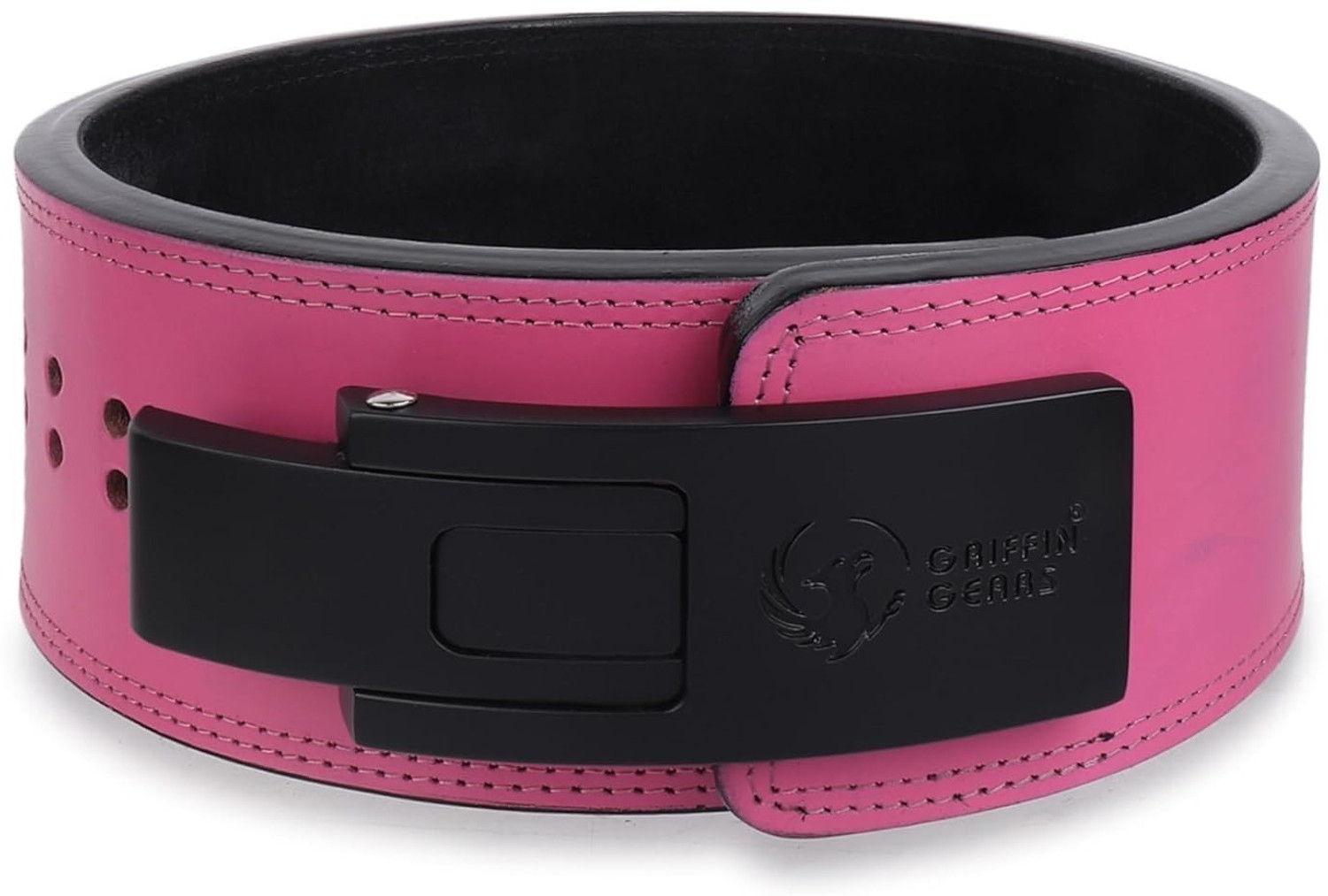 Image of GRIFFIN GEARS Lever Gym Belt Black Buckle Belt Power 13MM Extreme Heavy Weight Lifting Belt
