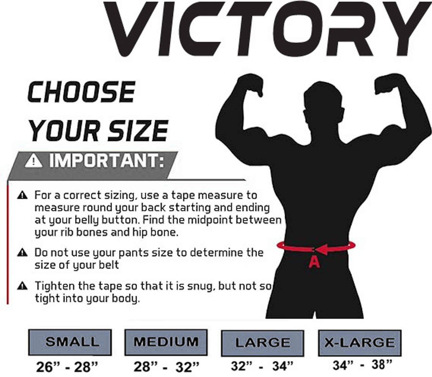 Image of VICTORY Heavy Quality 6''Inch Wide Molded Gym Belt with Full Padding Weight Lifting Belt