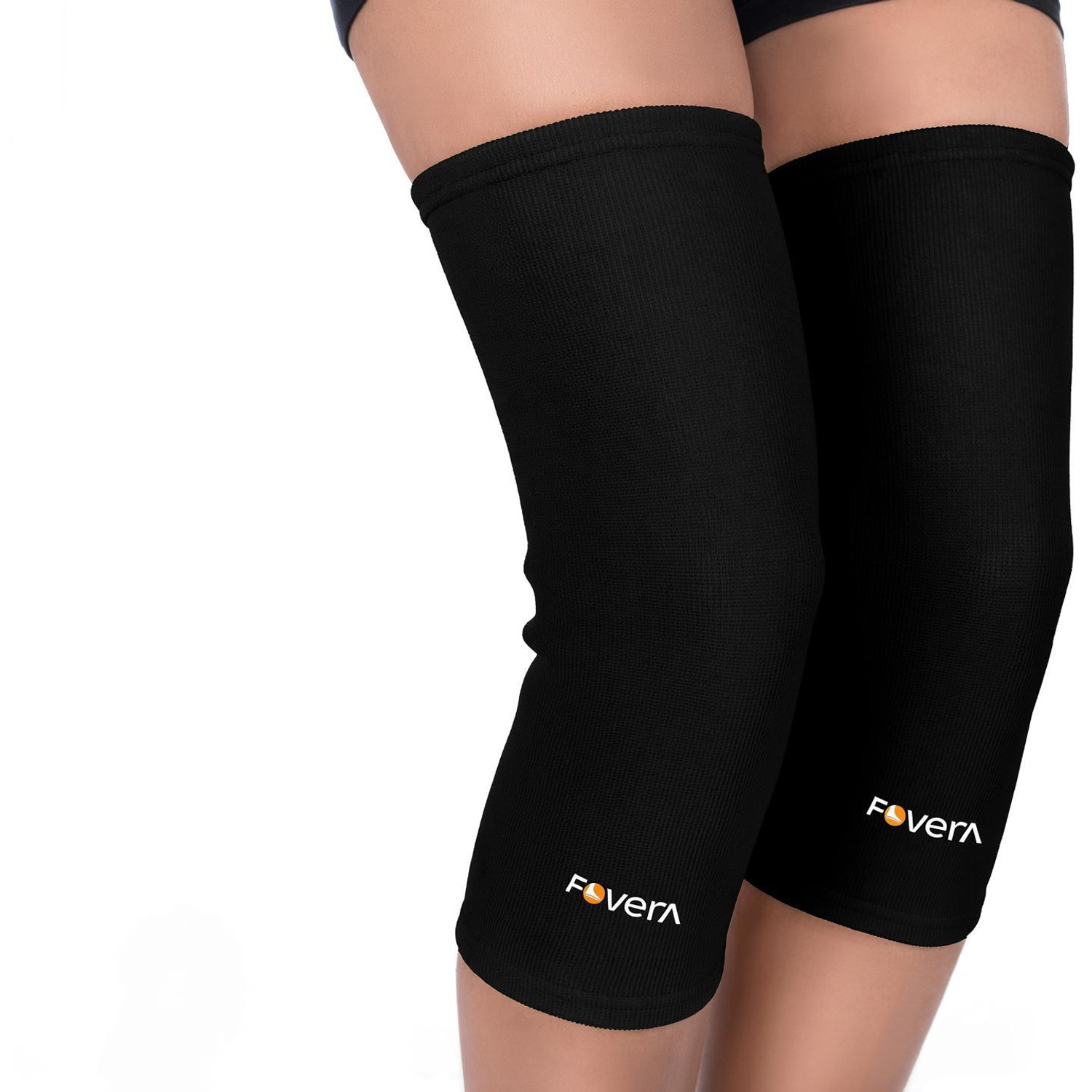 Image of FOVERA Knee Cap for Men & Women, Knee Compression Sleeve for Pain Relief & Knee Support