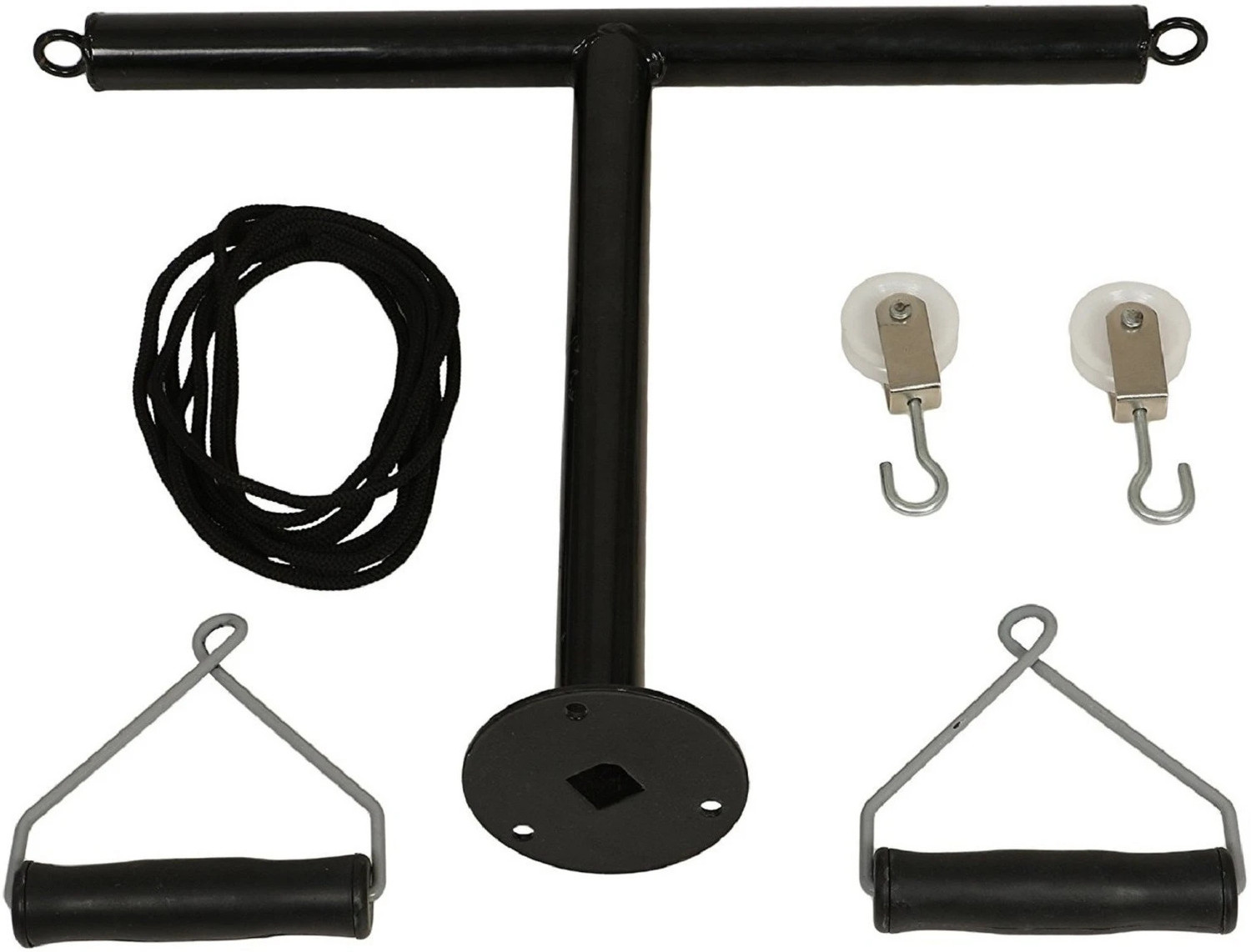 Image of NARAYANI TRADERS T-pulley Shoulder Pulley Black Physiotherapy Equipments Shoulder Support