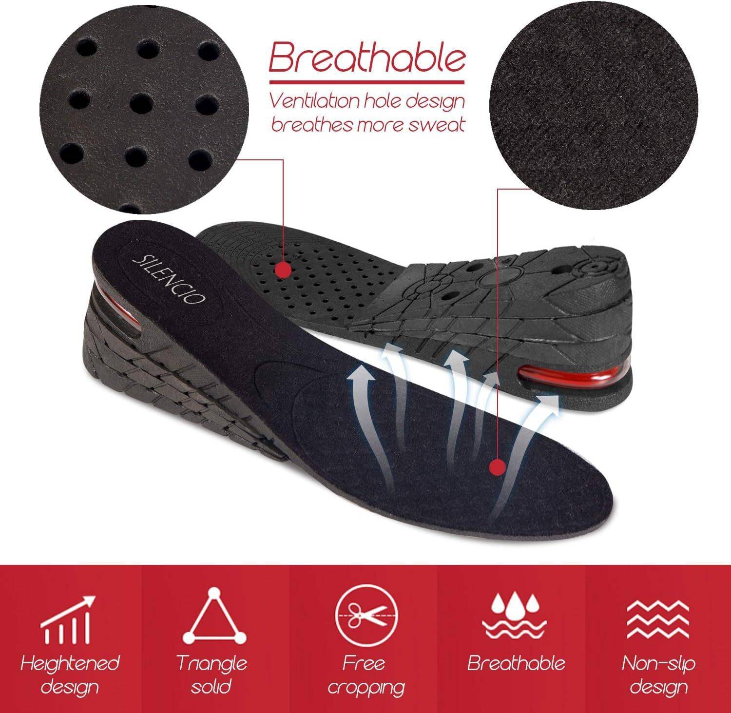 Silencio 9cm Height Increase Insoles - Image 3