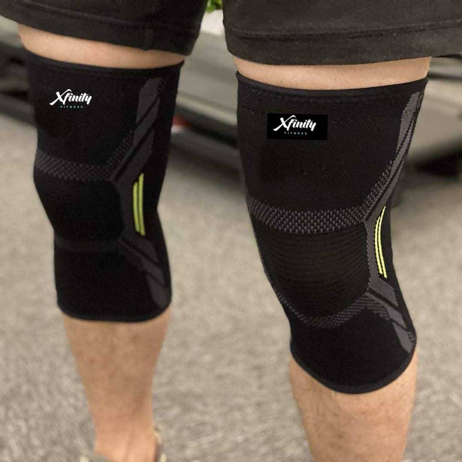 Xfinity Fitness Knee Sleeve Support Pack of 2 - Image 1