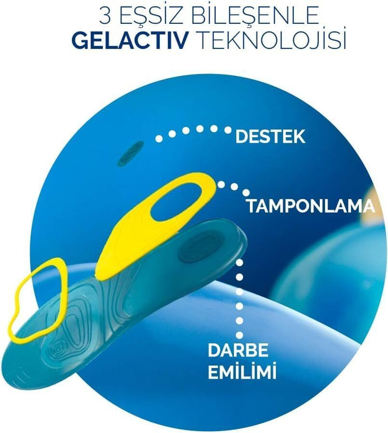 Image of JIRNDAL Gel Insole for Men & Women,Cuttable Foot Cushion Pads Heel Support