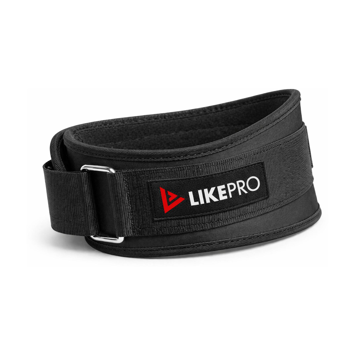Image of LIKEPRO 4 Inch Soft Neoprene EVA Belt with Steel Buckle & Nylon Velcro Closure Weight Lifting Belt