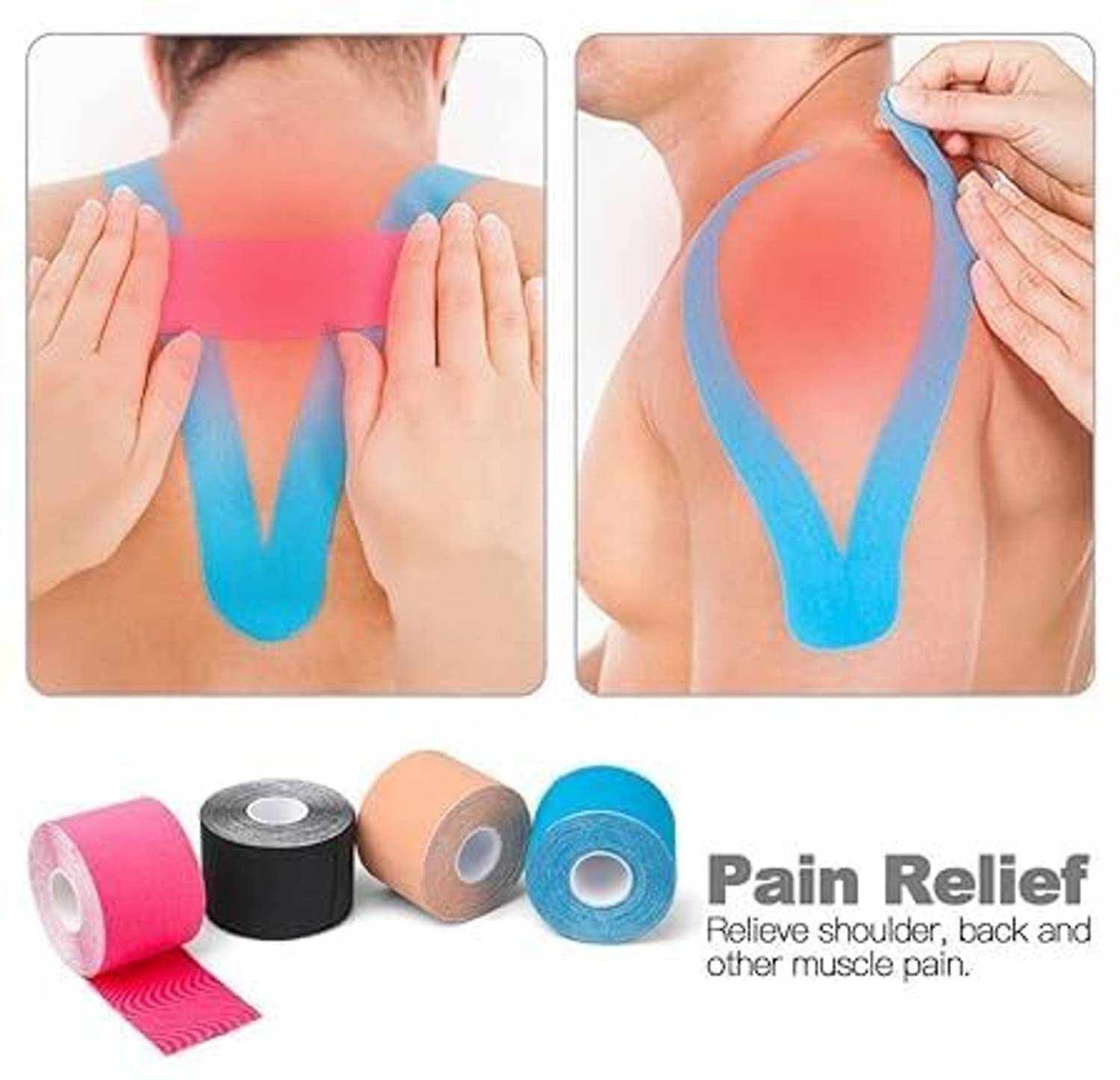 AAKIKI Kinesiology Sports Tape for Injury Recovery - Image 2