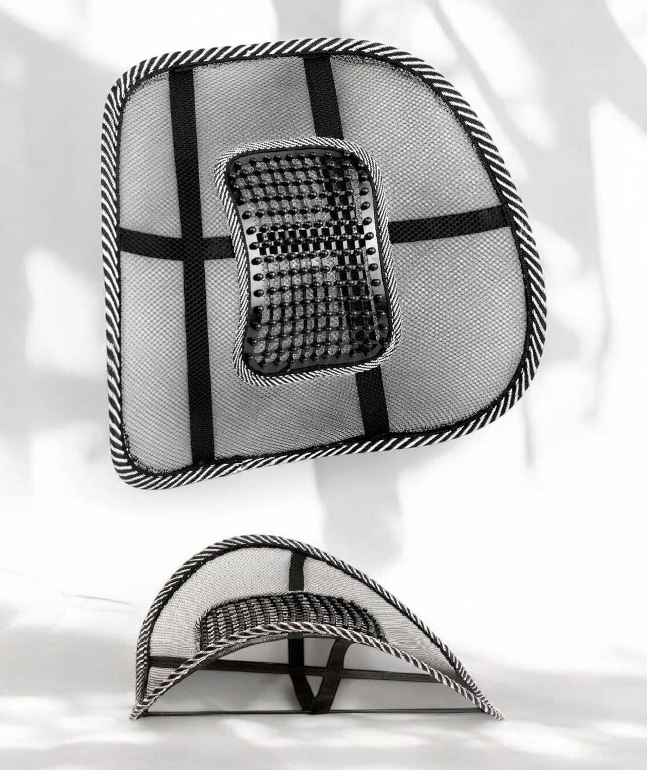Cameron Premium Lumbar Back Support Adjustable Cushion for Office Chair and Car Use Back / Lumbar Support