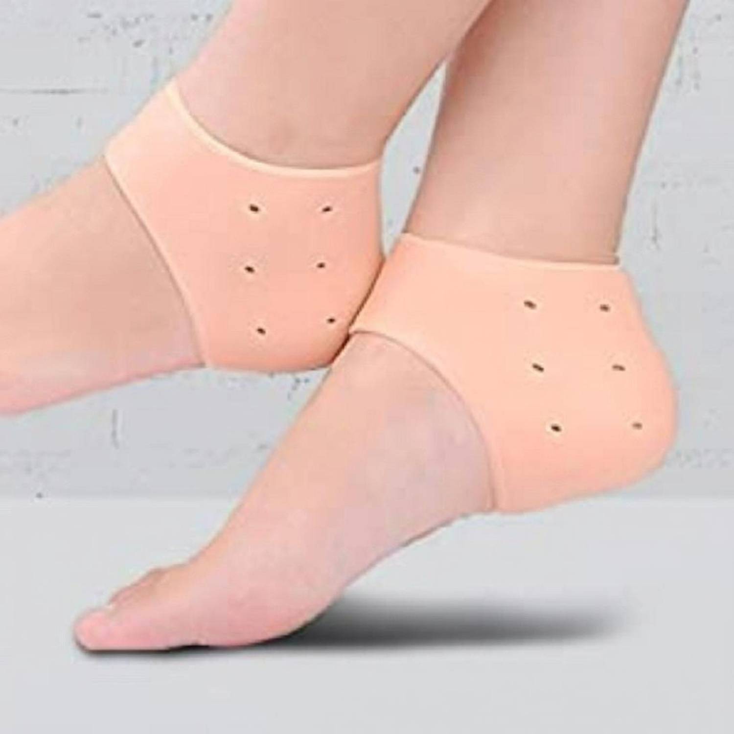 Aahipik Silicone Anti Crack Heel Socks Heel Support