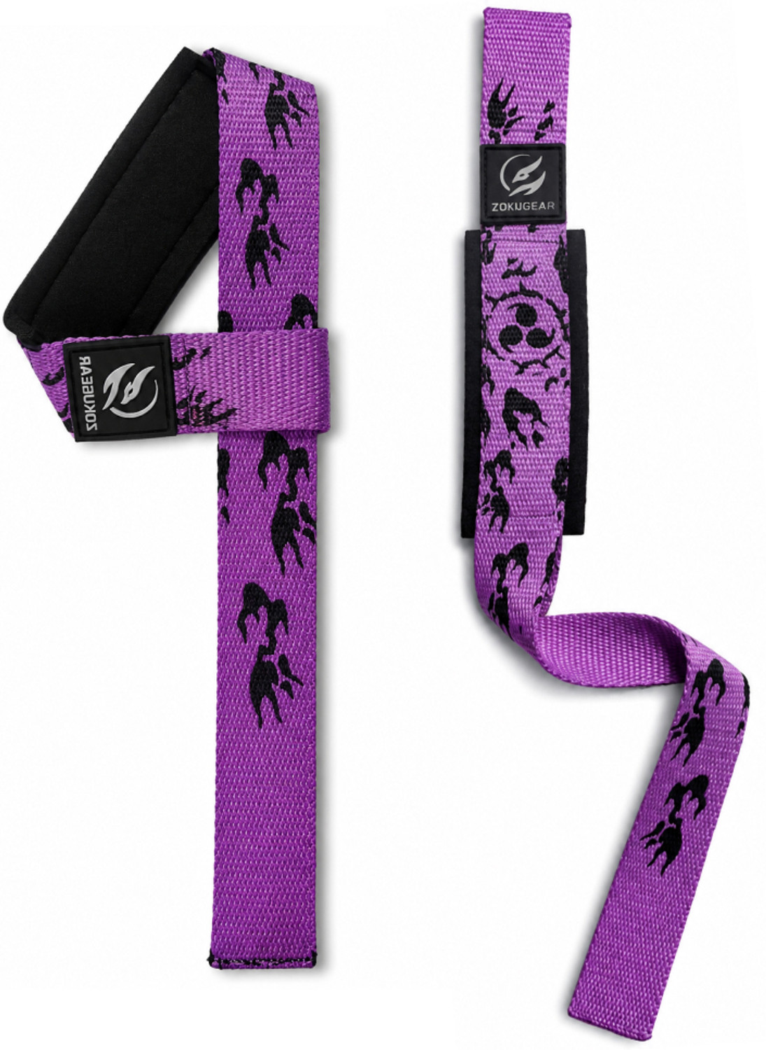 Image of zokugear Curse Mark Weight Lifting Straps for Gym Wrist Support