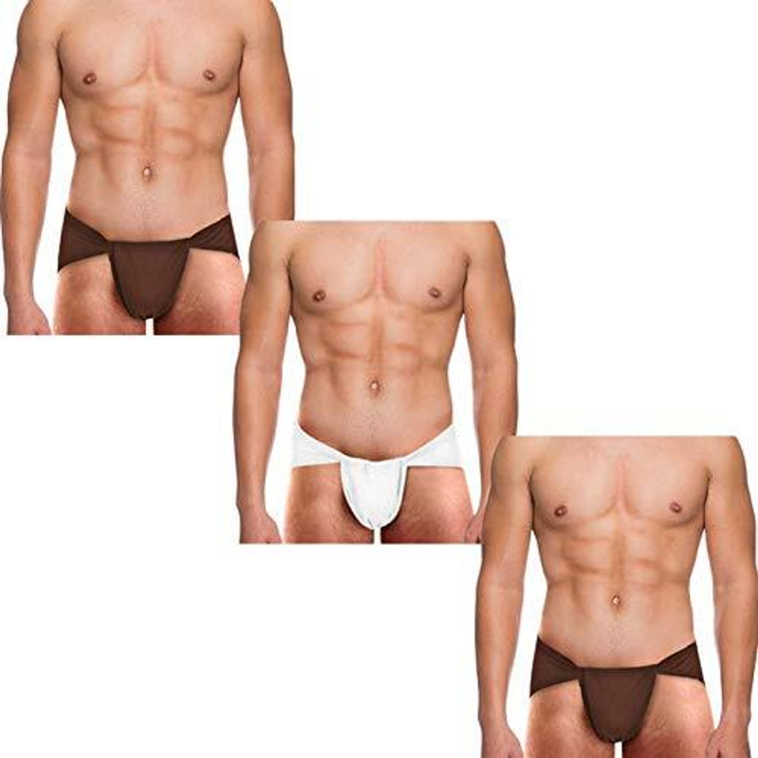 Image of LOBO SPORTS Men's Premium Cotton Langot /Abdomen Support (Pack of L 3) Supporter
