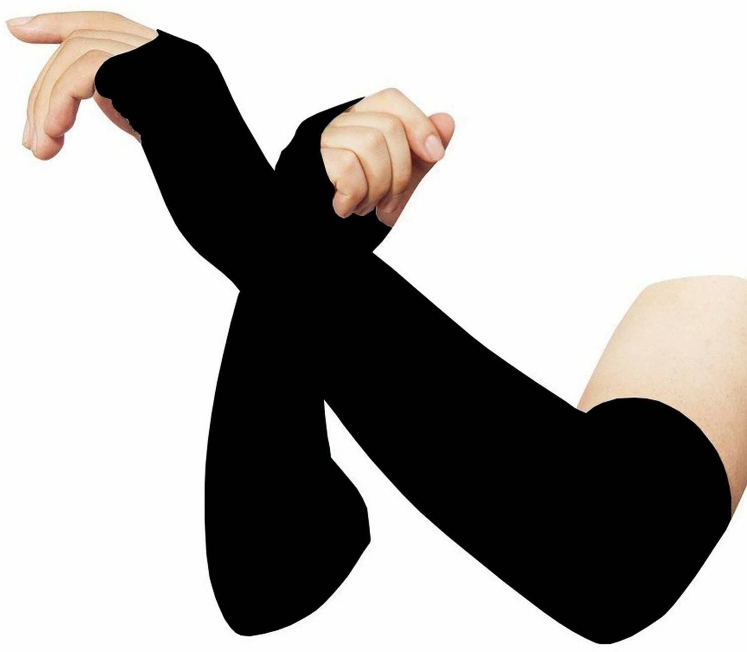 aksmit UV Protection Cooling Arm Sleeves Cotton, Nylon Arm Warmer