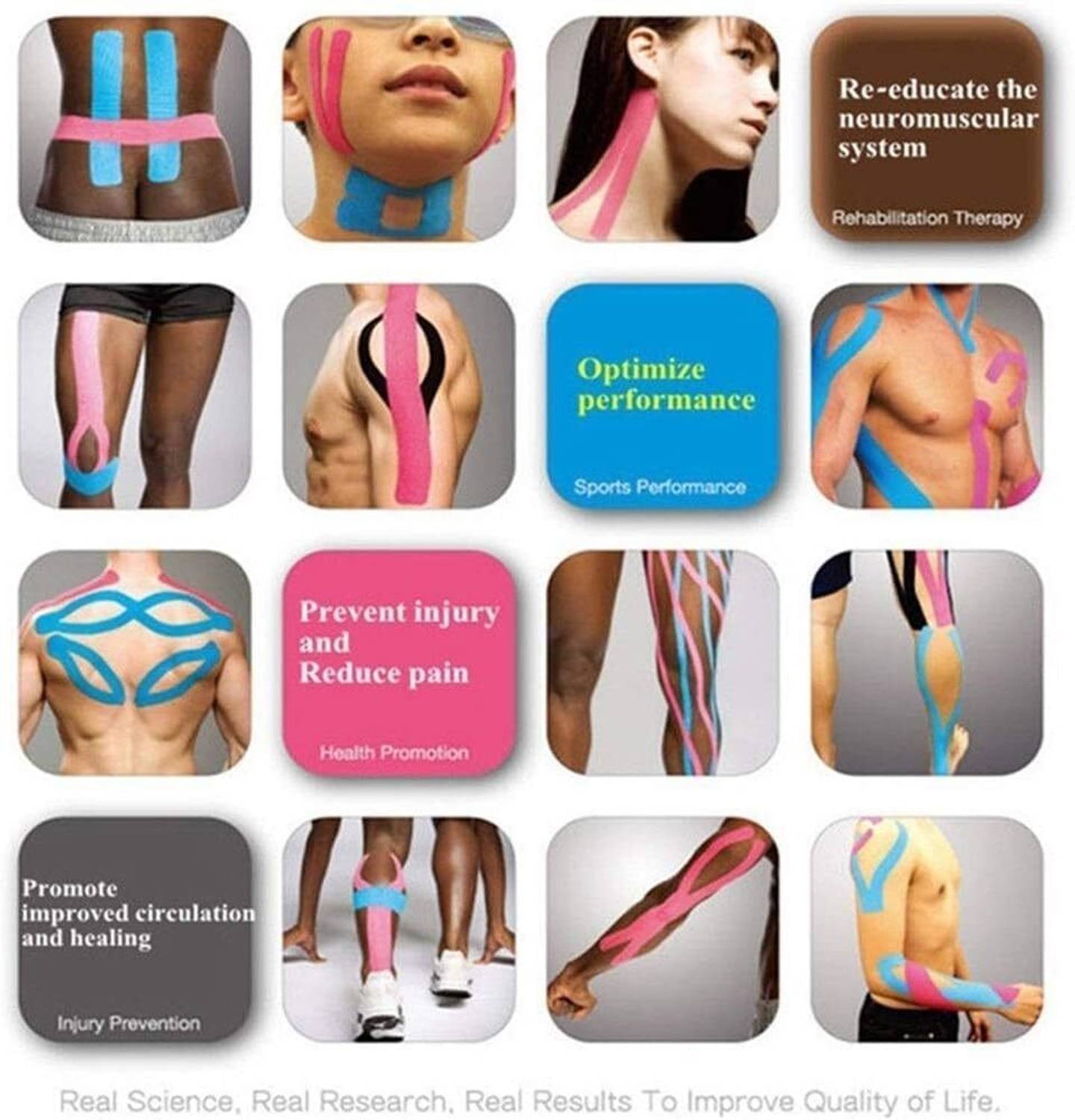 AAKIKI Kinesiology Sports Tape for Injury Recovery - Image 5