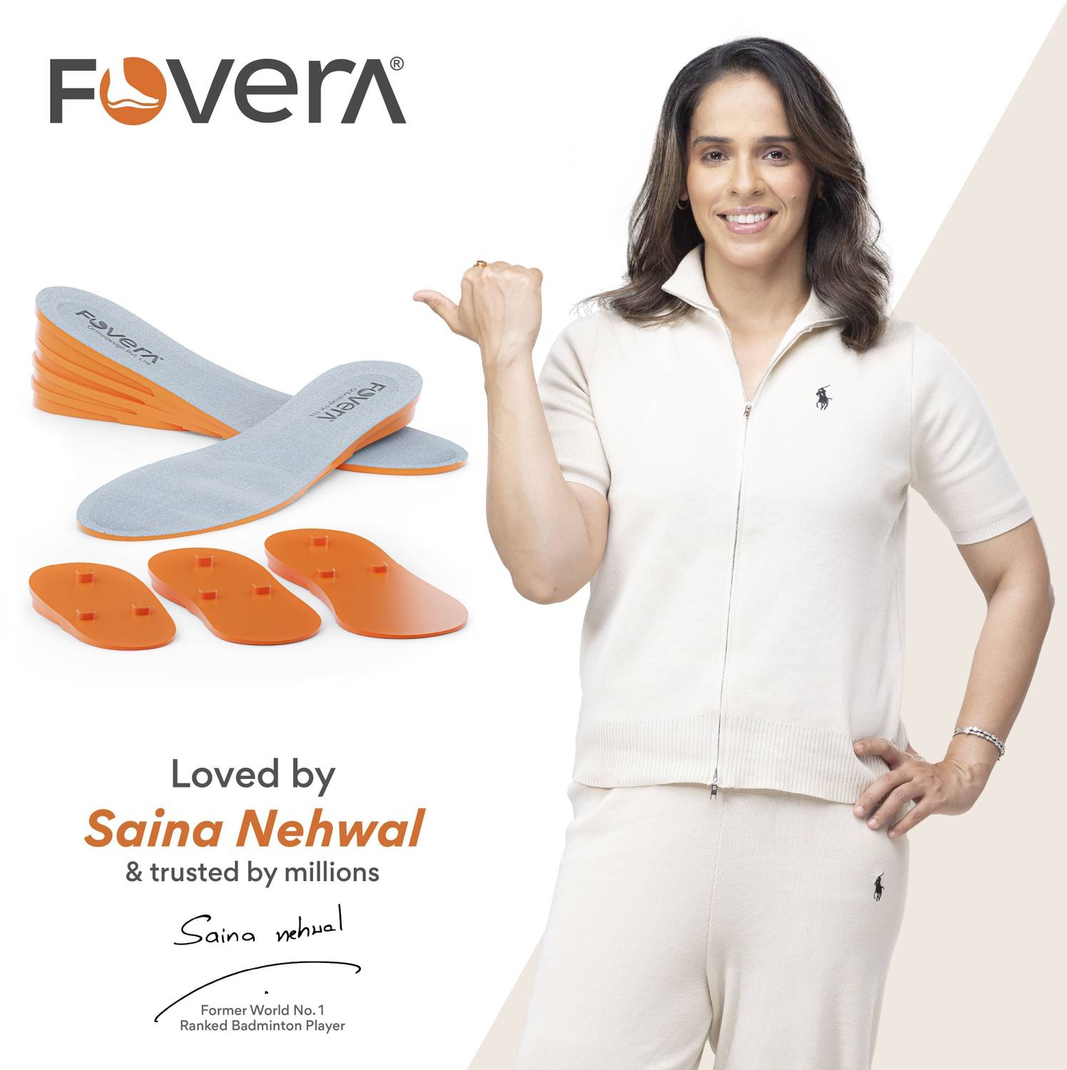 FOVERA Height Increasing Gel Insoles for Men & Women - Image 2