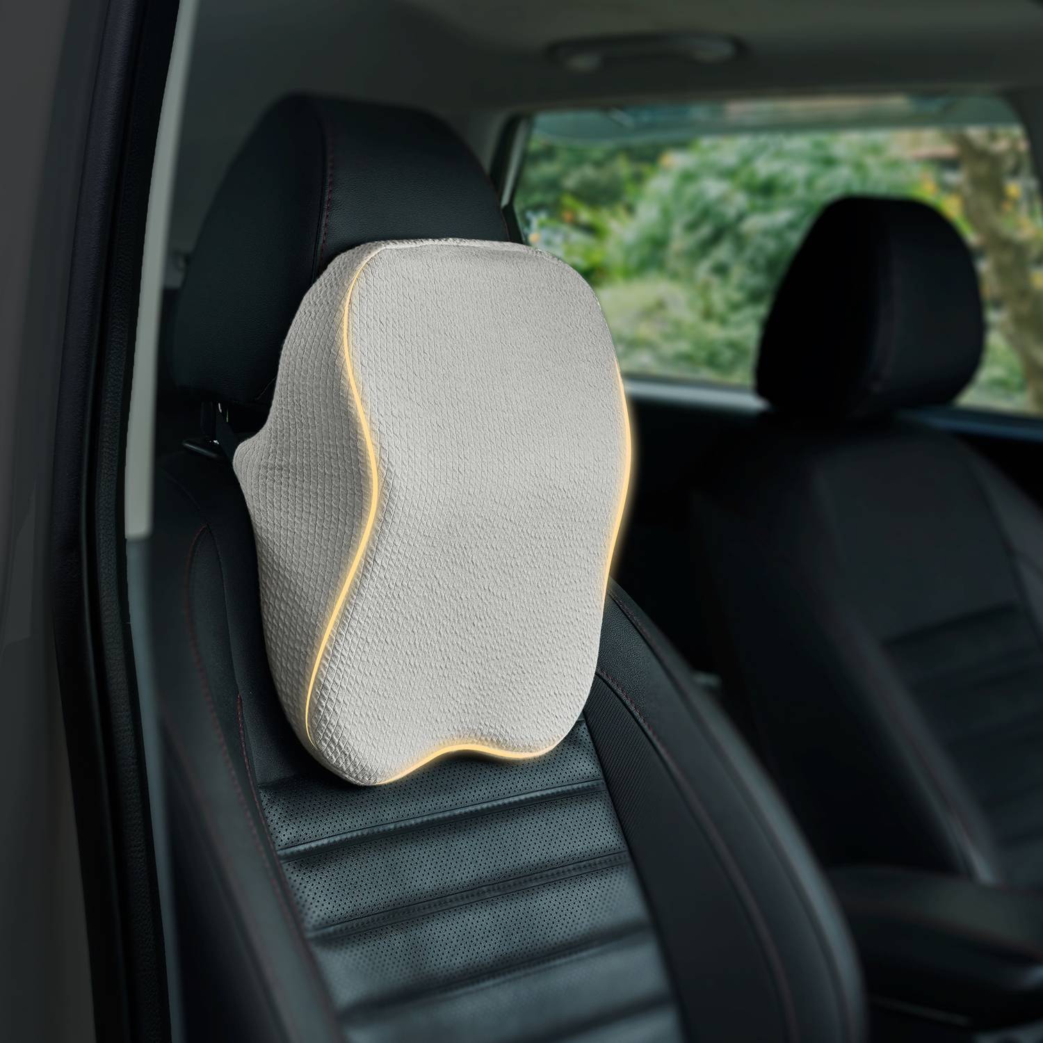 betterhood PosturePro Car Neck Rest Headrest Pillow, Ergonomic Memory Foam Car Neck Support