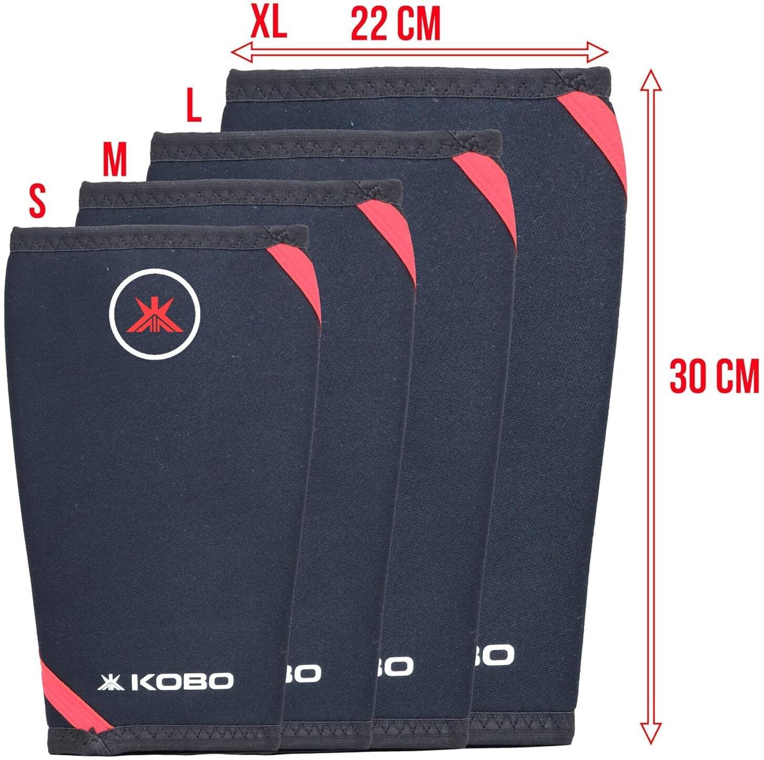KOBO 7 mm Knee Cap Compression Sleeve - Image 3